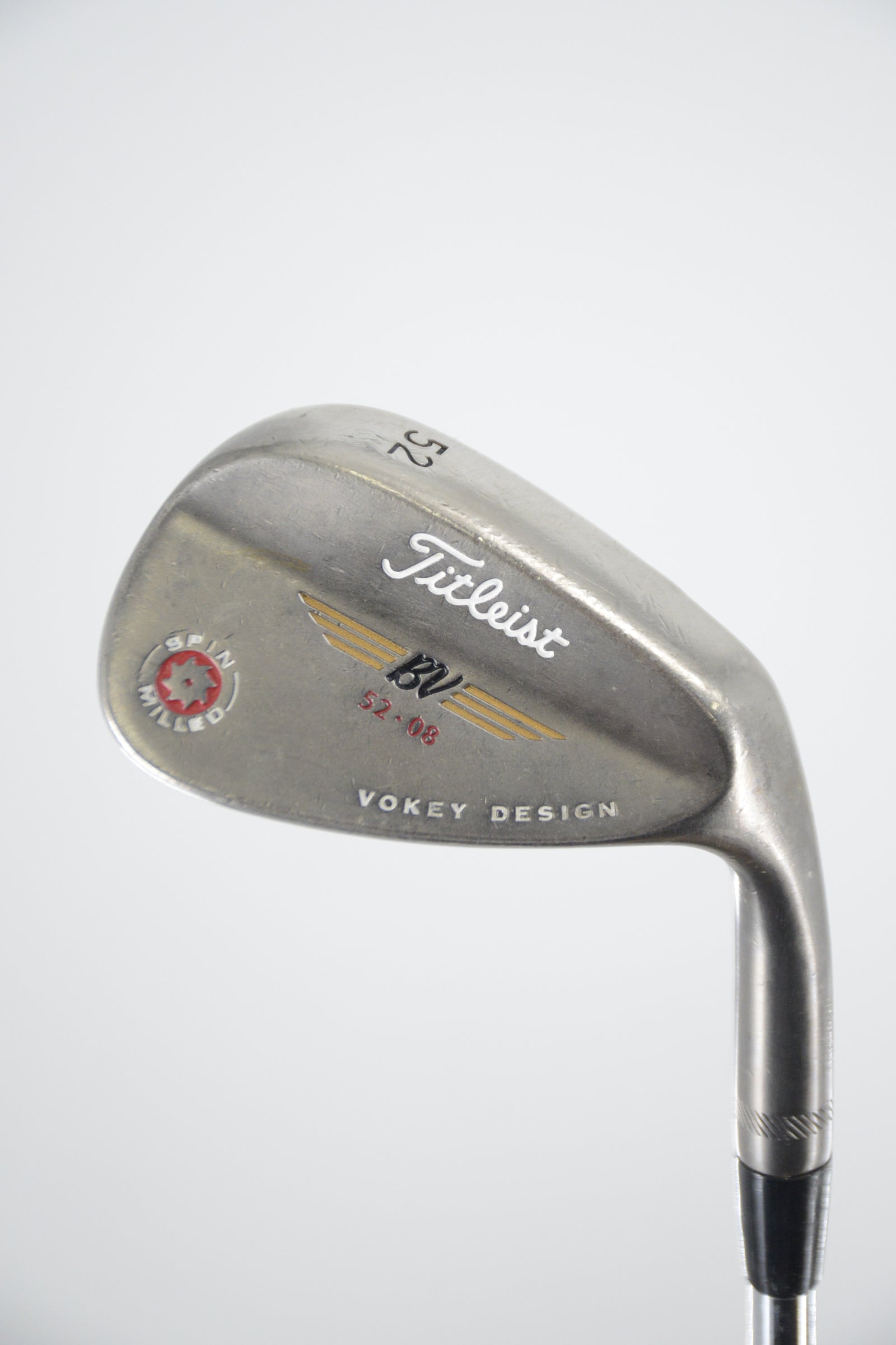 Titleist Vokey Spin Milled Black Nickel 52 Degree Wedge Wedge Flex 35.25"