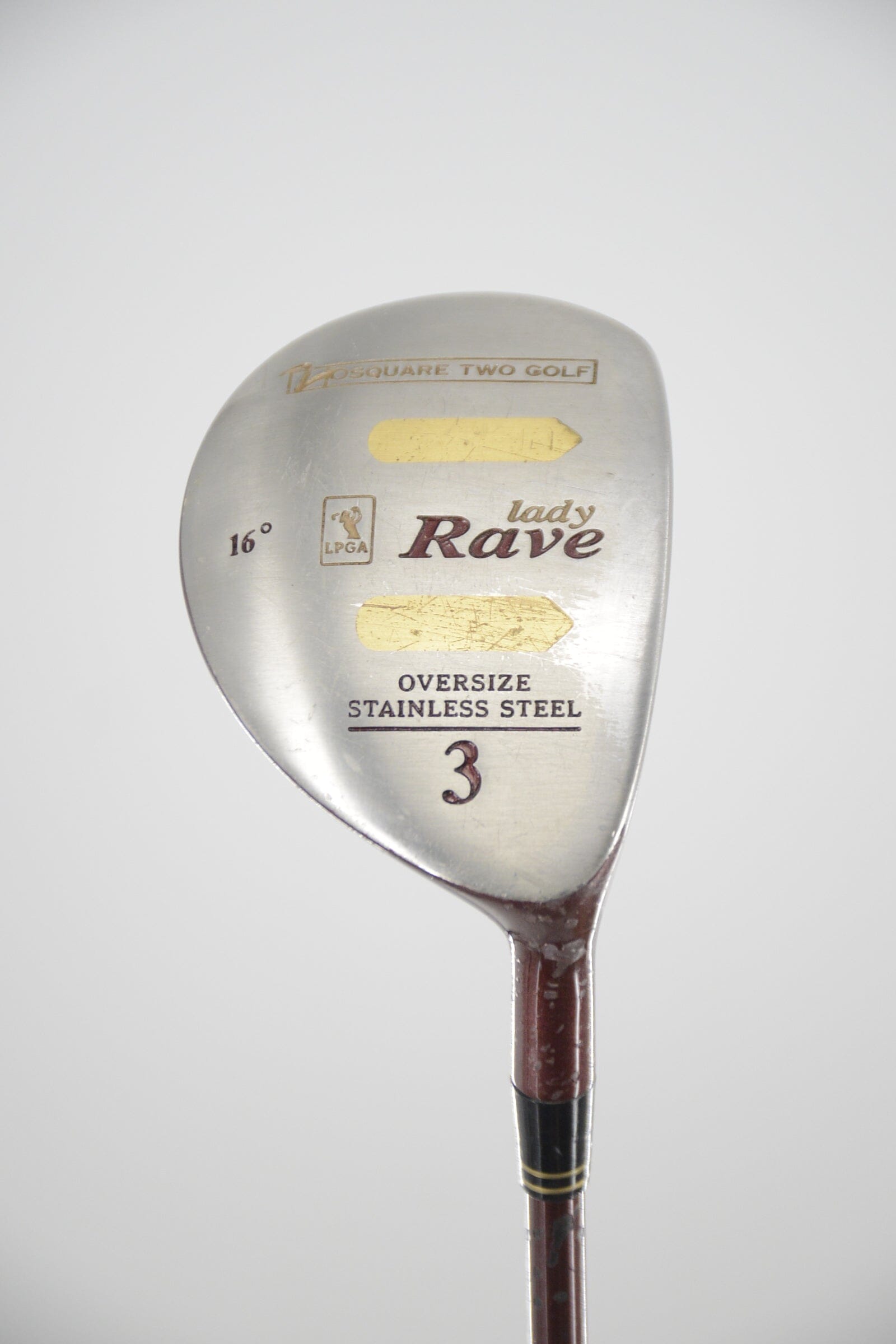 Women's Square Two Lady Rave 3 Wood W Flex 41" Golf Clubs GolfRoots 