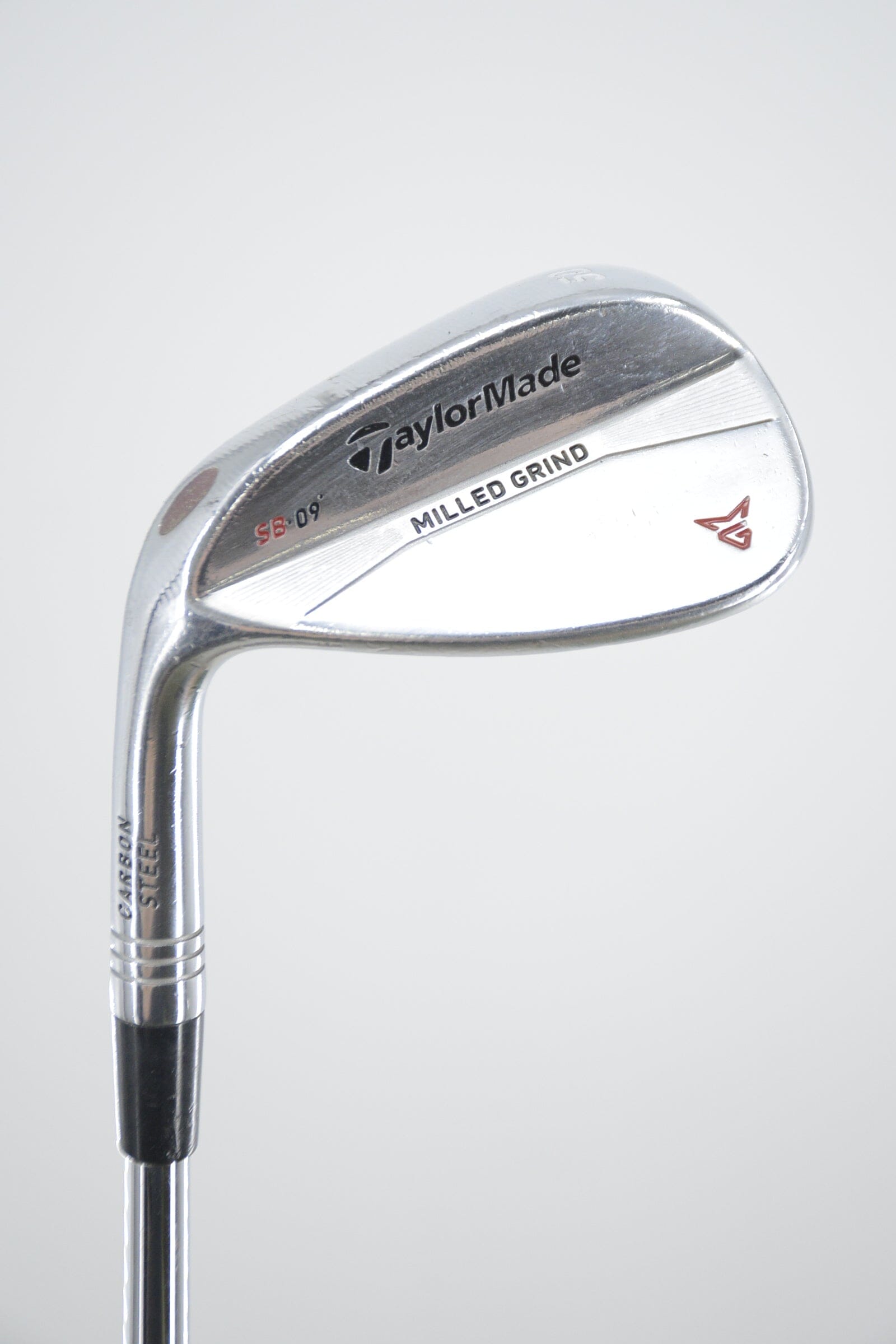 Lefty TaylorMade Milled Grind Satin Chrome 50 Degree Wedge S Flex 35" Golf Clubs GolfRoots 