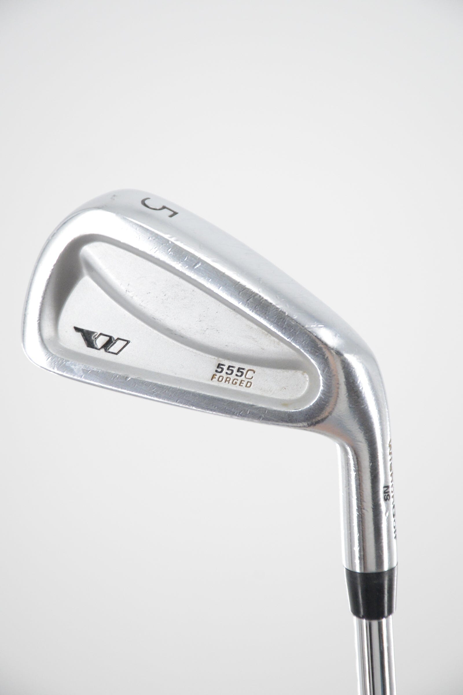 Wishon Golf 555C Forged 5 Iron S Flex 37.25" Golf Clubs GolfRoots 