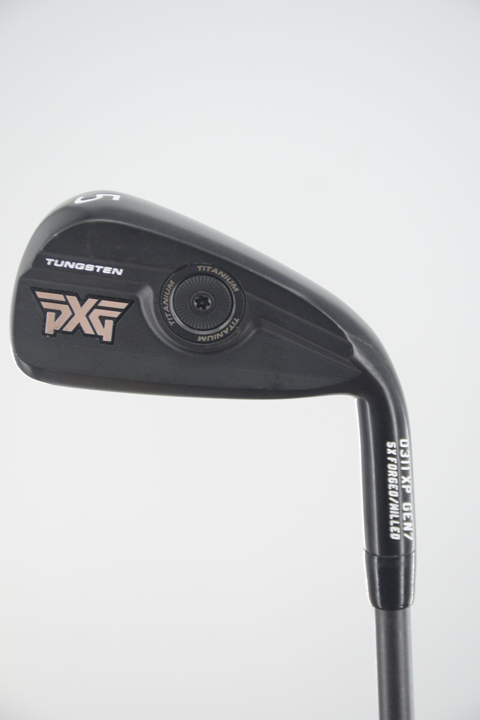 PXG 0311XP Gen 7 Black 5 Iron SR Flex 38.5" Golf Clubs GolfRoots 