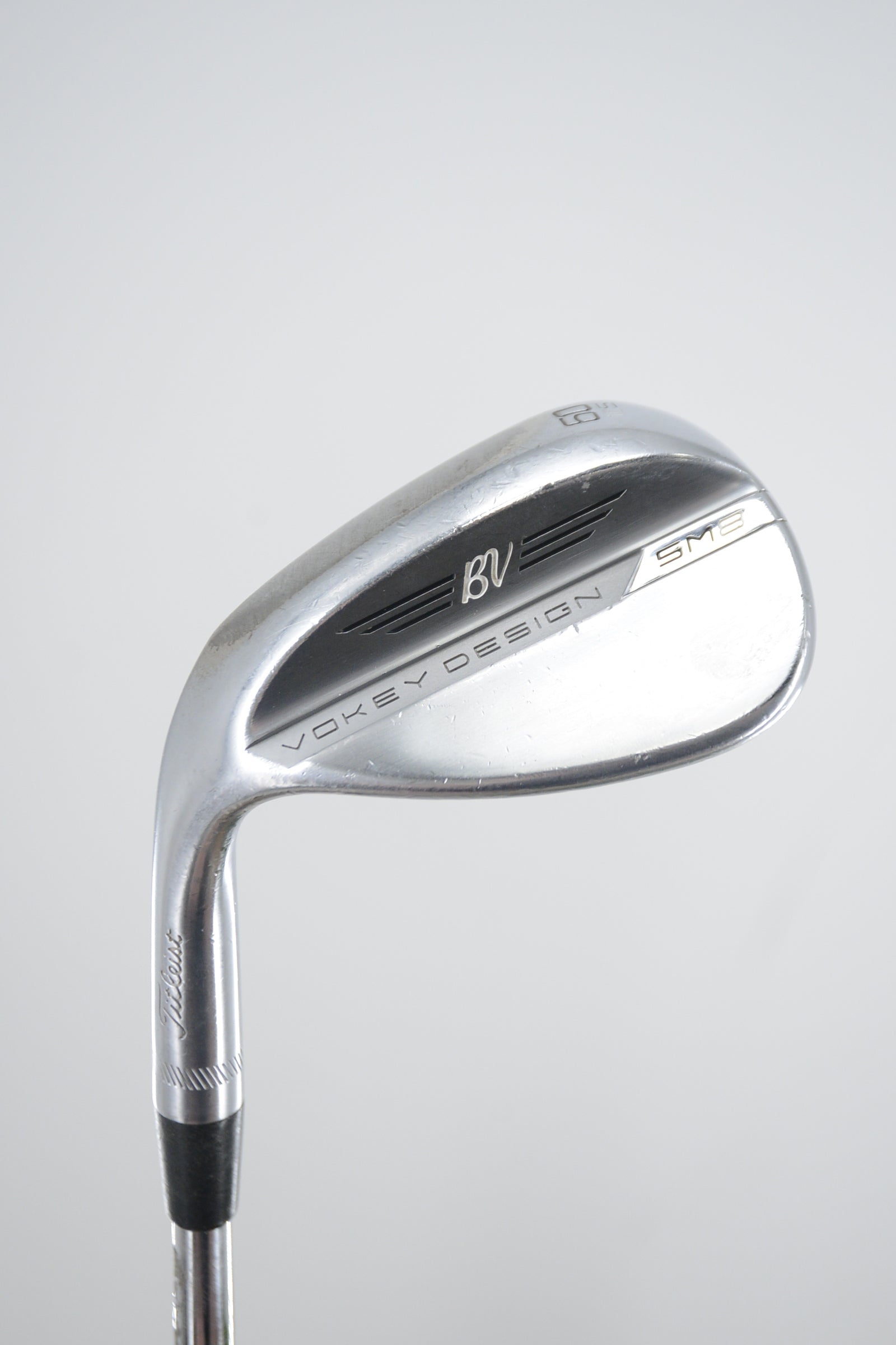 Lefty Titleist Vokey SM8 Tour Chrome 60 Degree Wedge Wedge Flex 35"