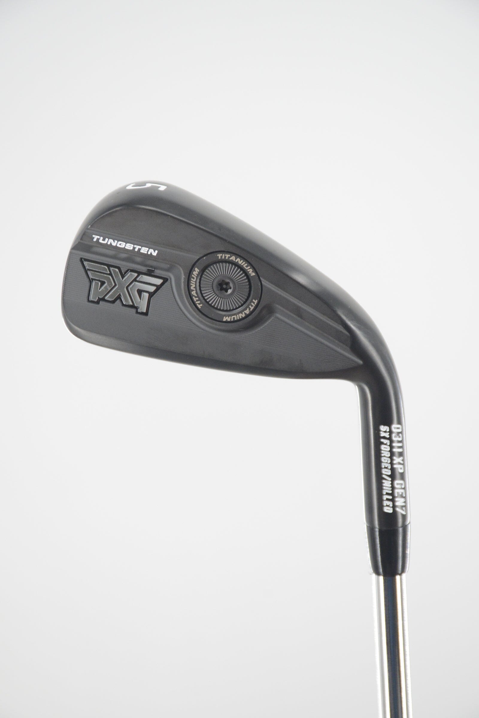 PXG 0311XP Gen 7 Black 5 Iron R Flex 38.5" Golf Clubs GolfRoots 