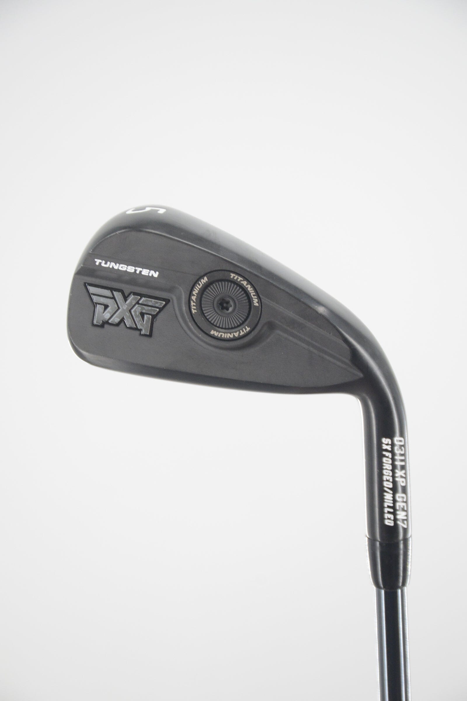 PXG 0311XP Gen 7 Black 5 Iron R Flex 38.5" Golf Clubs GolfRoots 