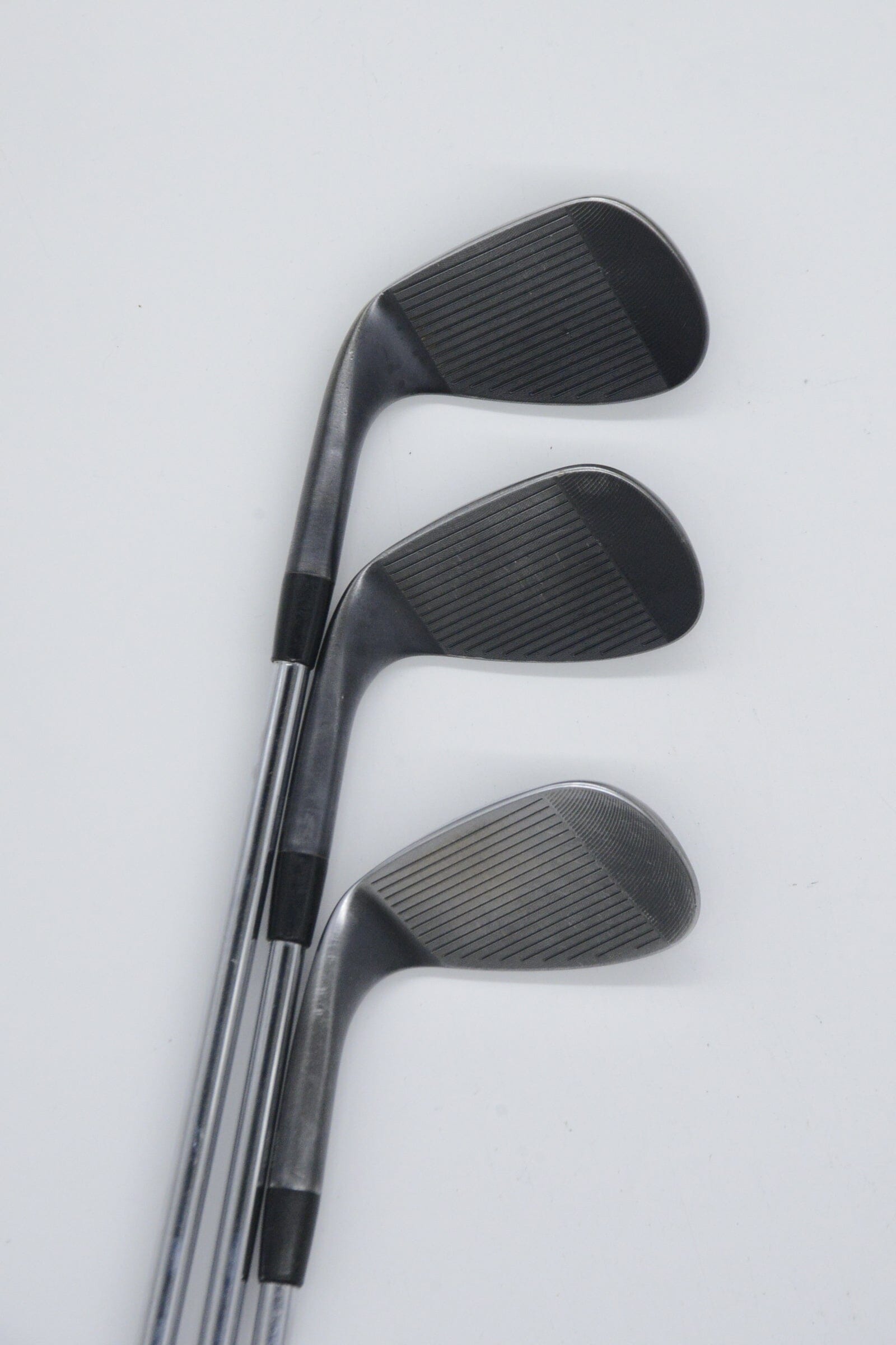Cleveland RTX Zipcore Black Satin 50, 54, 58 Degree Wedge Set R Flex Golf Clubs GolfRoots 