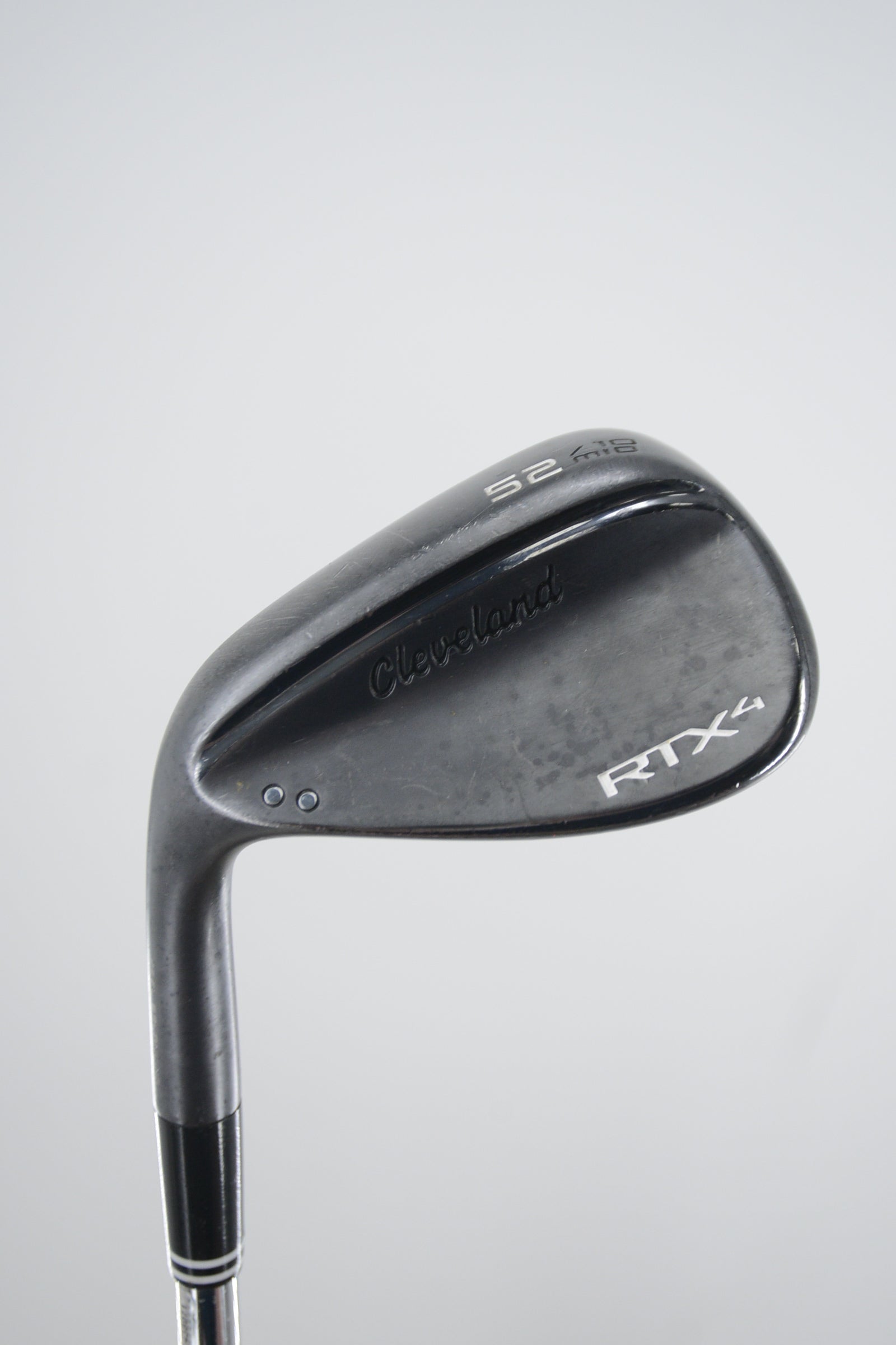 Lefty Cleveland RTX 4 Black Satin 52 Degree Wedge S Flex 35.5"