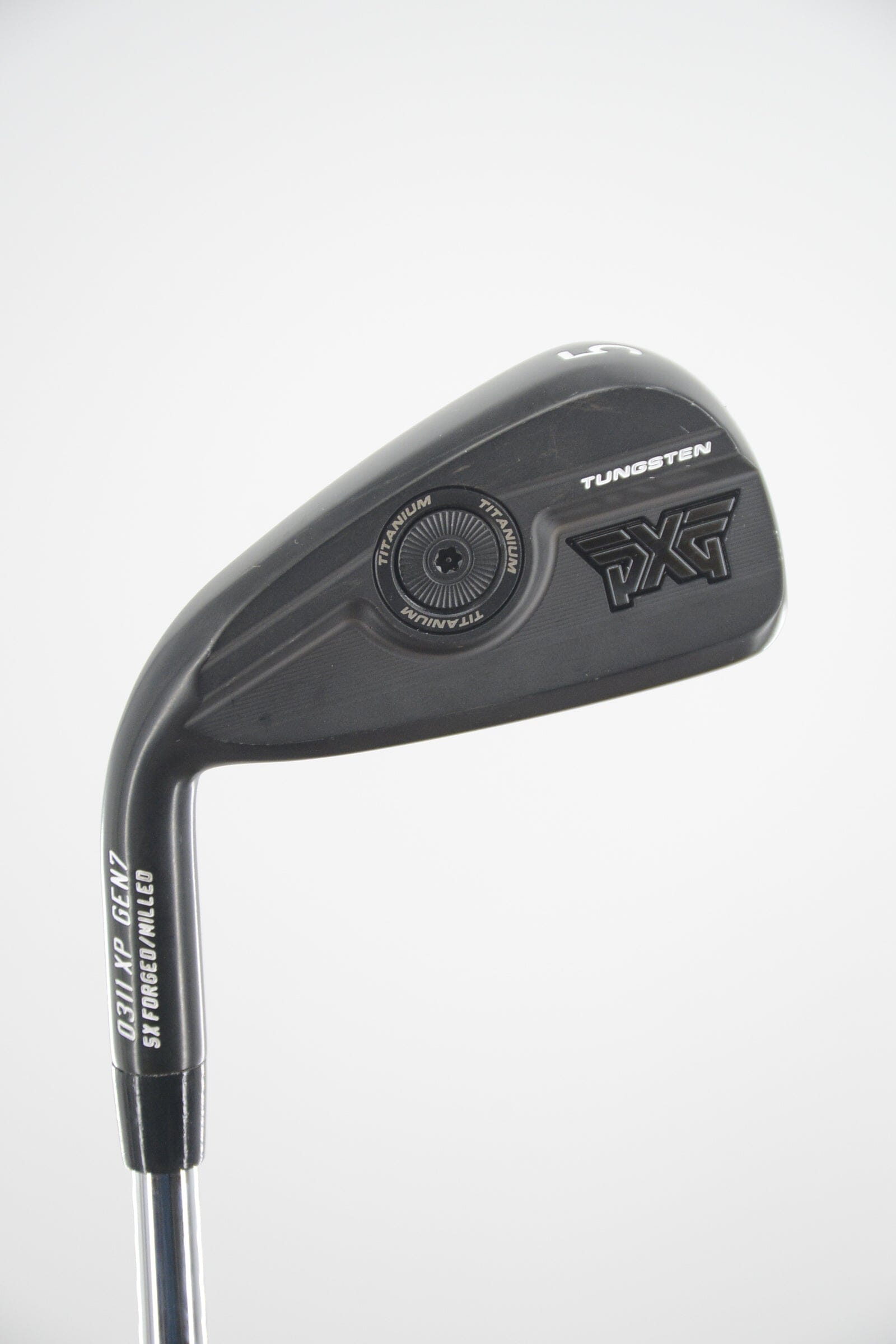 Lefty PXG 0311XP Gen 7 Black 5 Iron R Flex 39" Golf Clubs GolfRoots 