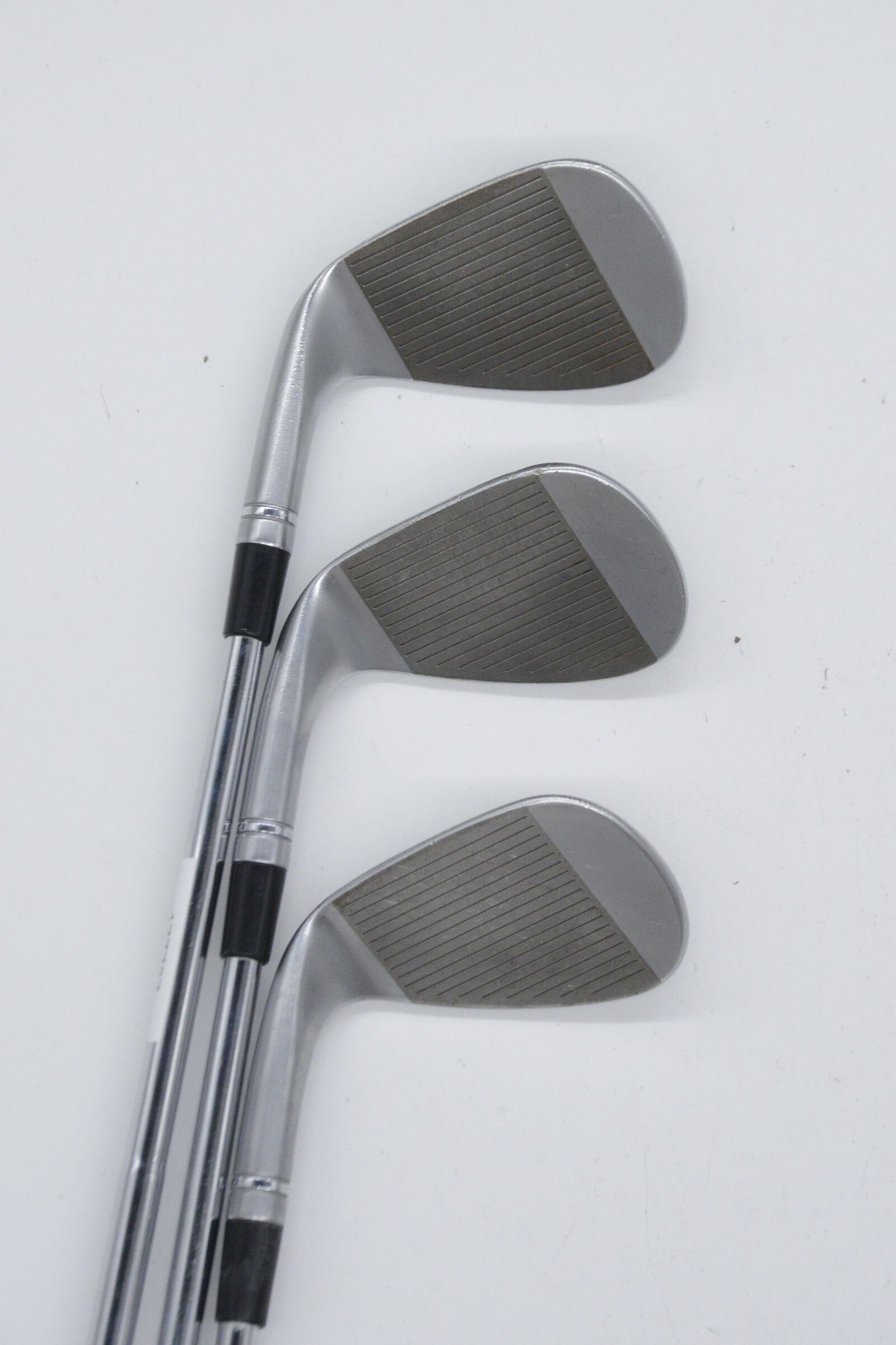 TaylorMade Milled Grind 4 Satin Chrome 50, 54, 58 Degree Wedge Set Wedge Flex Golf Clubs GolfRoots 