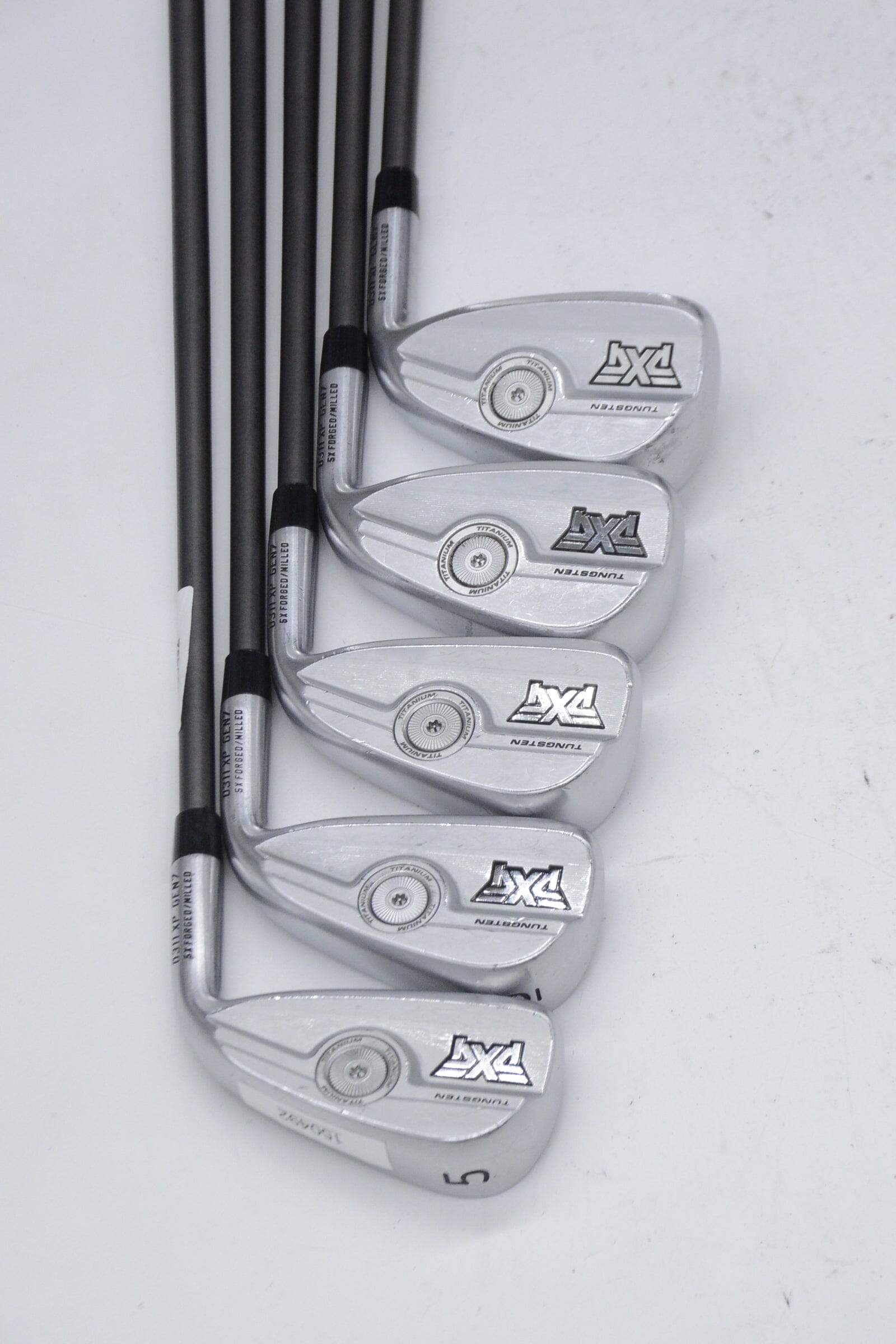 PXG 0311XP Gen7 5-9 Iron Set R Flex -0.5" Golf Clubs GolfRoots 