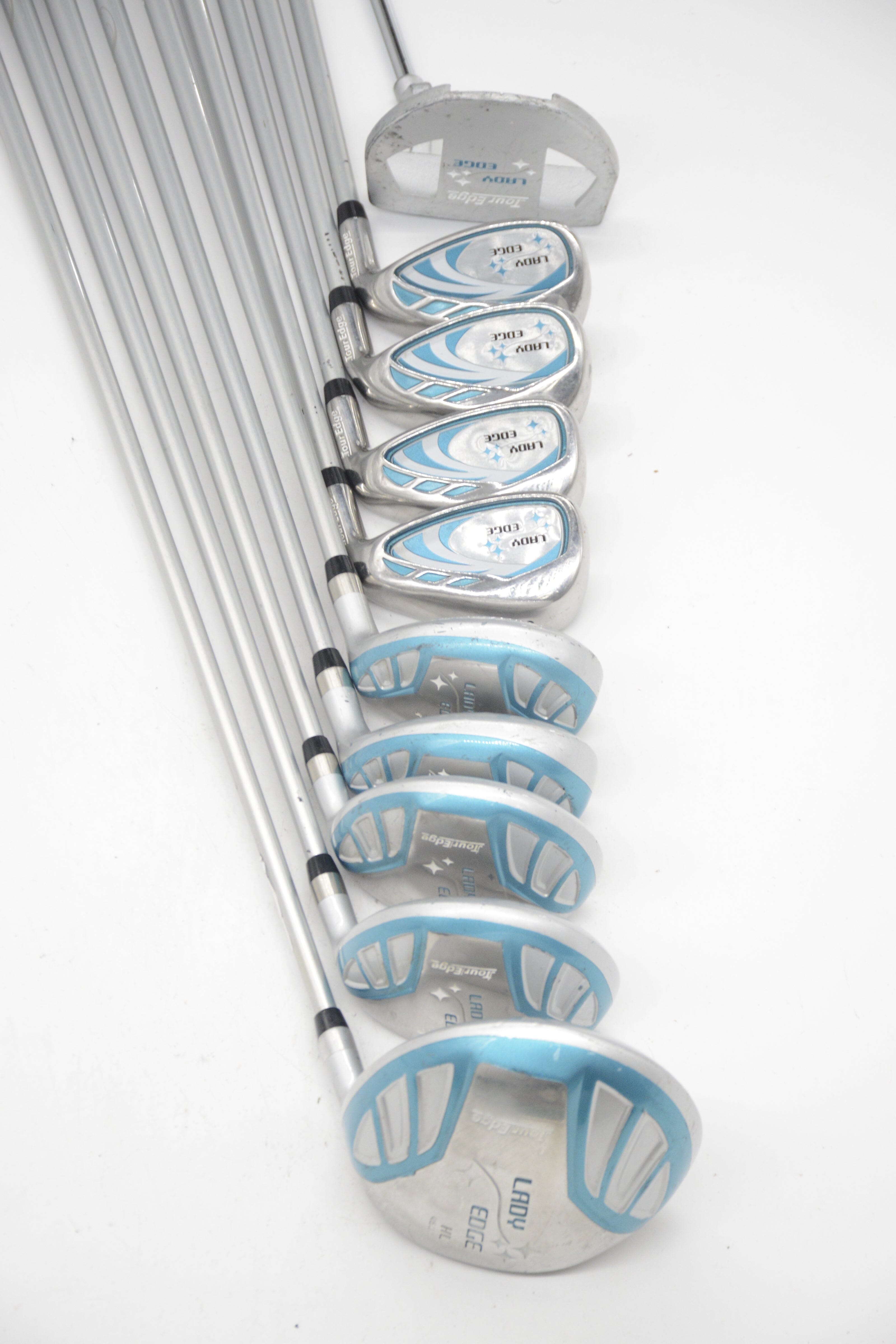 Women's Tour Edge Lady Edge Mixed Full Set W Flex +0.75" Golf Clubs GolfRoots 