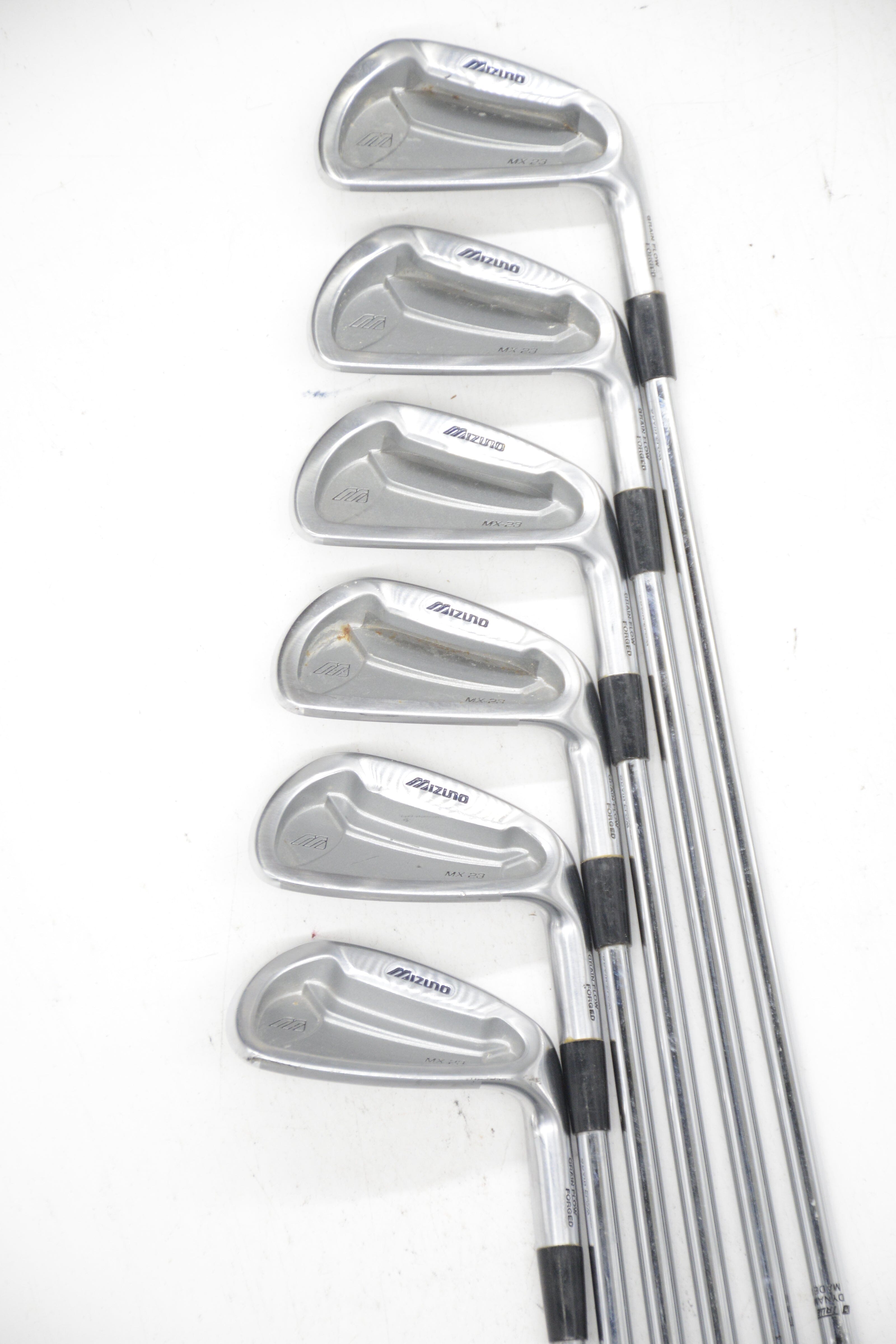 Mizuno MX 23 4-8, PW Iron Set R Flex +1" Golf Clubs GolfRoots 