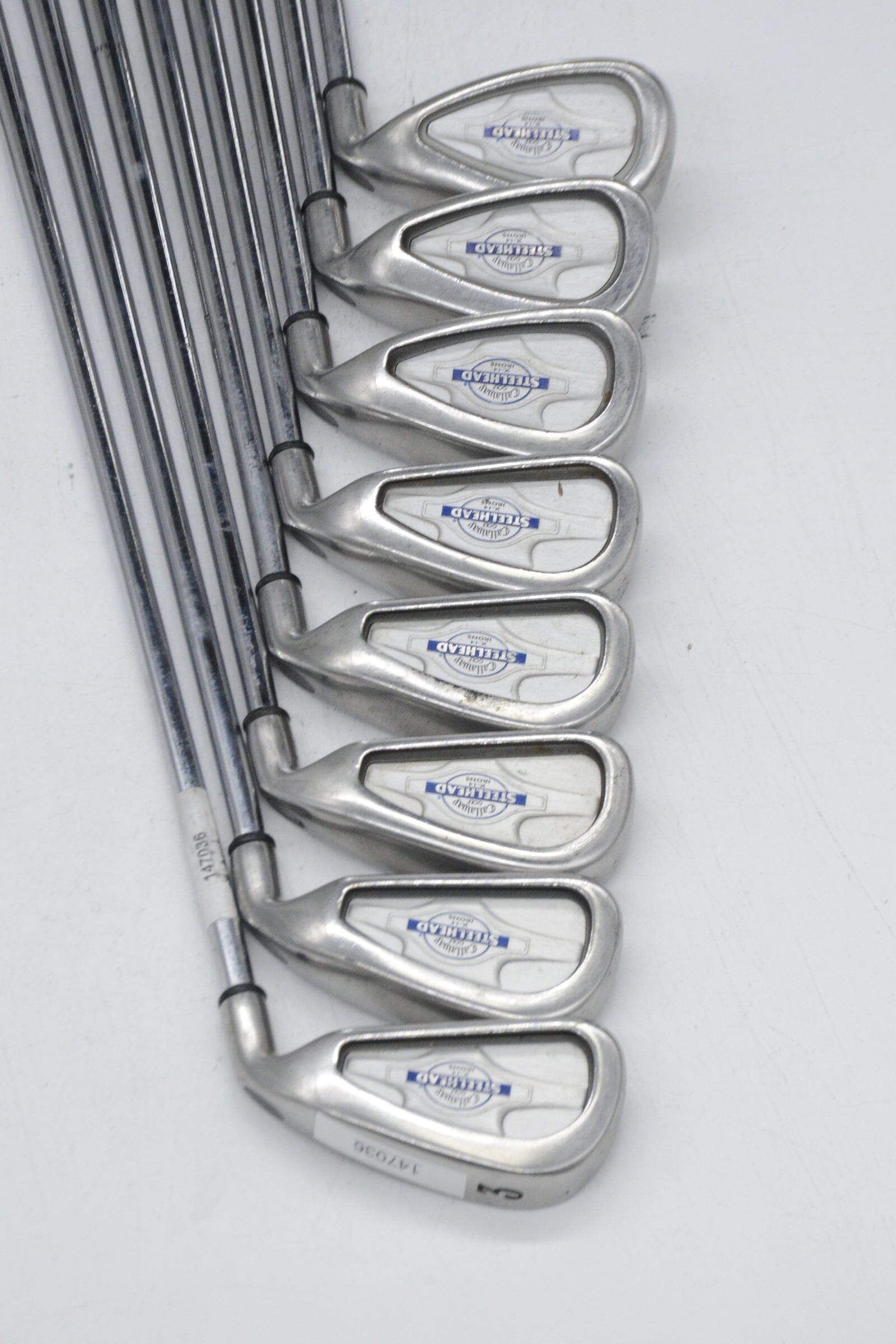 Callaway Steelhead X-14 3-PW Iron Set S Flex Std Length Golf Clubs GolfRoots 