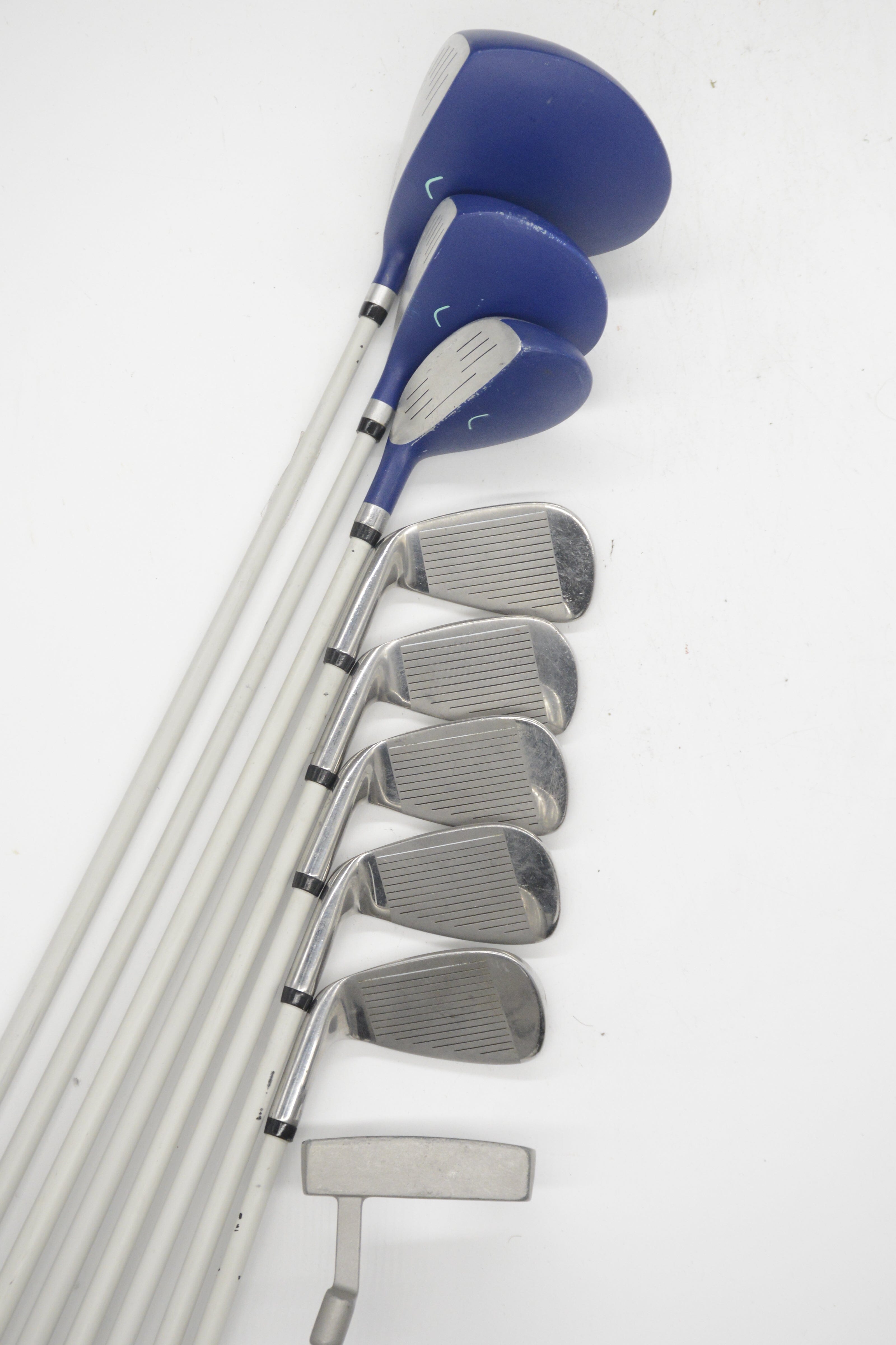 Women's Top Flite Stainless Mixed Full Set W Flex -1.5" Golf Clubs GolfRoots 