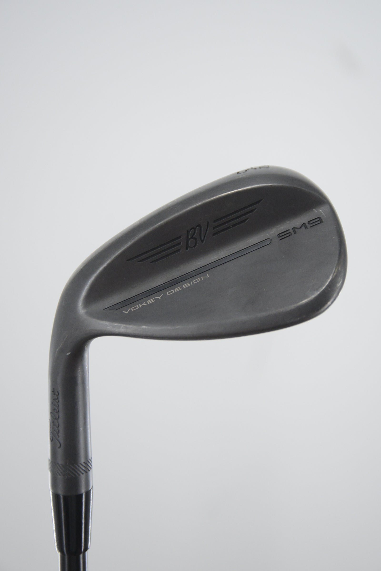 Lefty Titleist Vokey SM9 Jet Black 54 Degree Wedge Wedge Flex 35.5"