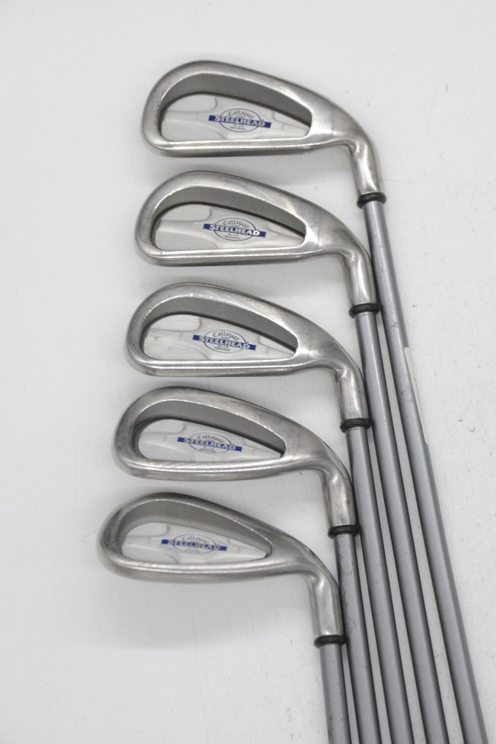 Callaway Steelhead X-14 5-8, PW Iron Set SR Flex -0.5" Golf Clubs GolfRoots 