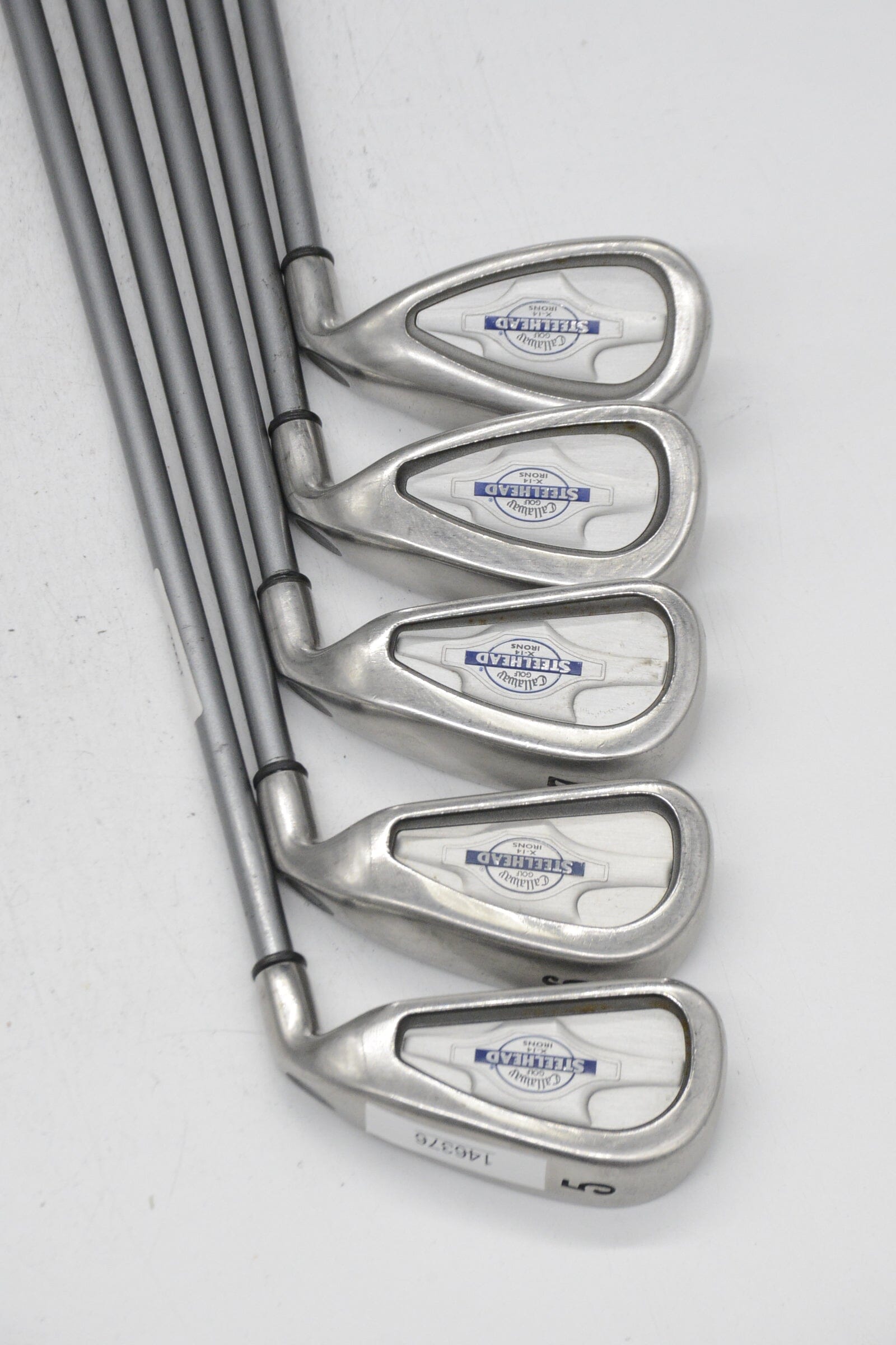 Callaway Steelhead X-14 5-8, PW Iron Set SR Flex -0.5" Golf Clubs GolfRoots 