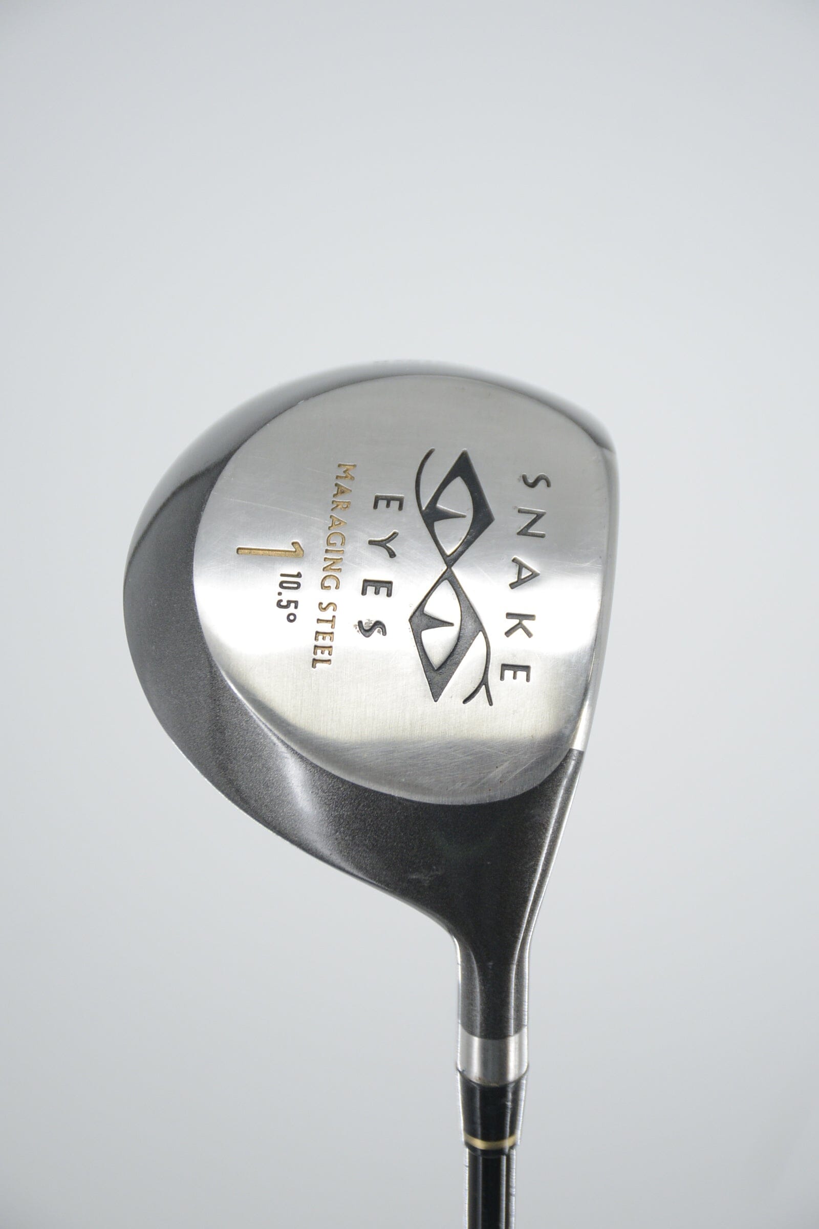 Snake Eyes Maraging Steel 10.5 Degree Driver R Flex 44.75" Golf Clubs GolfRoots 