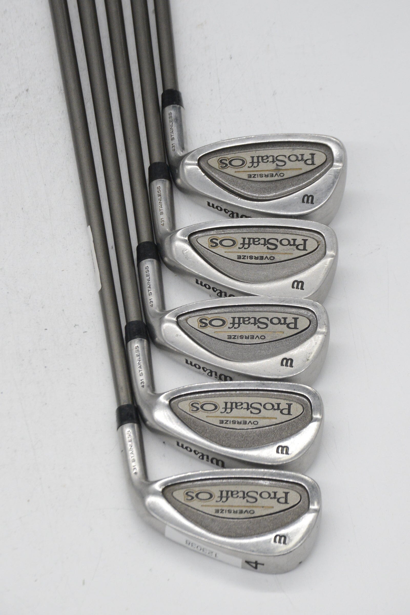 Wilson Pro Staff OS 4-7, 9 Iron Set R Flex -0.25" Golf Clubs GolfRoots 