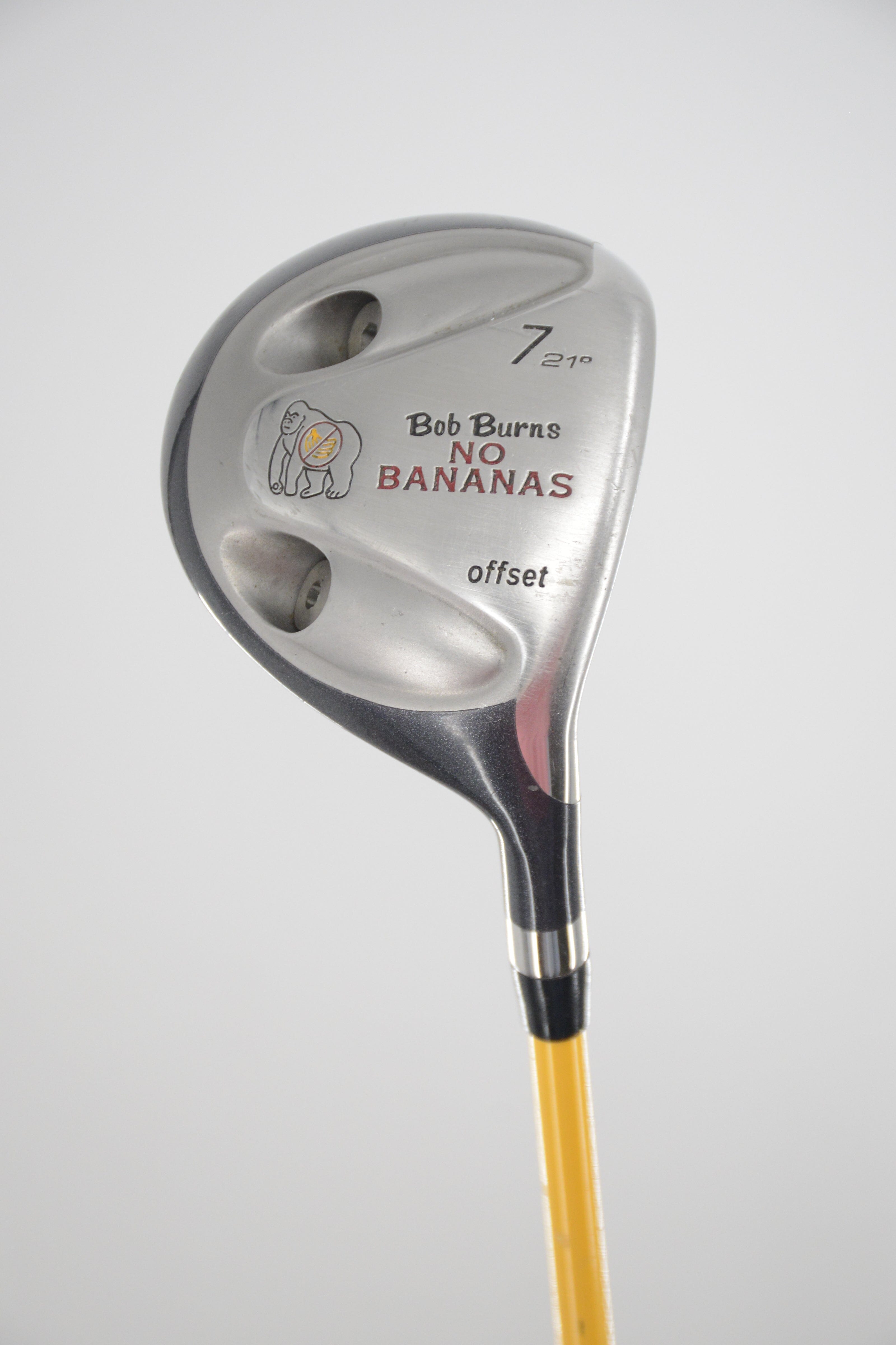 Women's Bob Burns No Bananas 7 Wood W Flex 40.5" Golf Clubs GolfRoots 