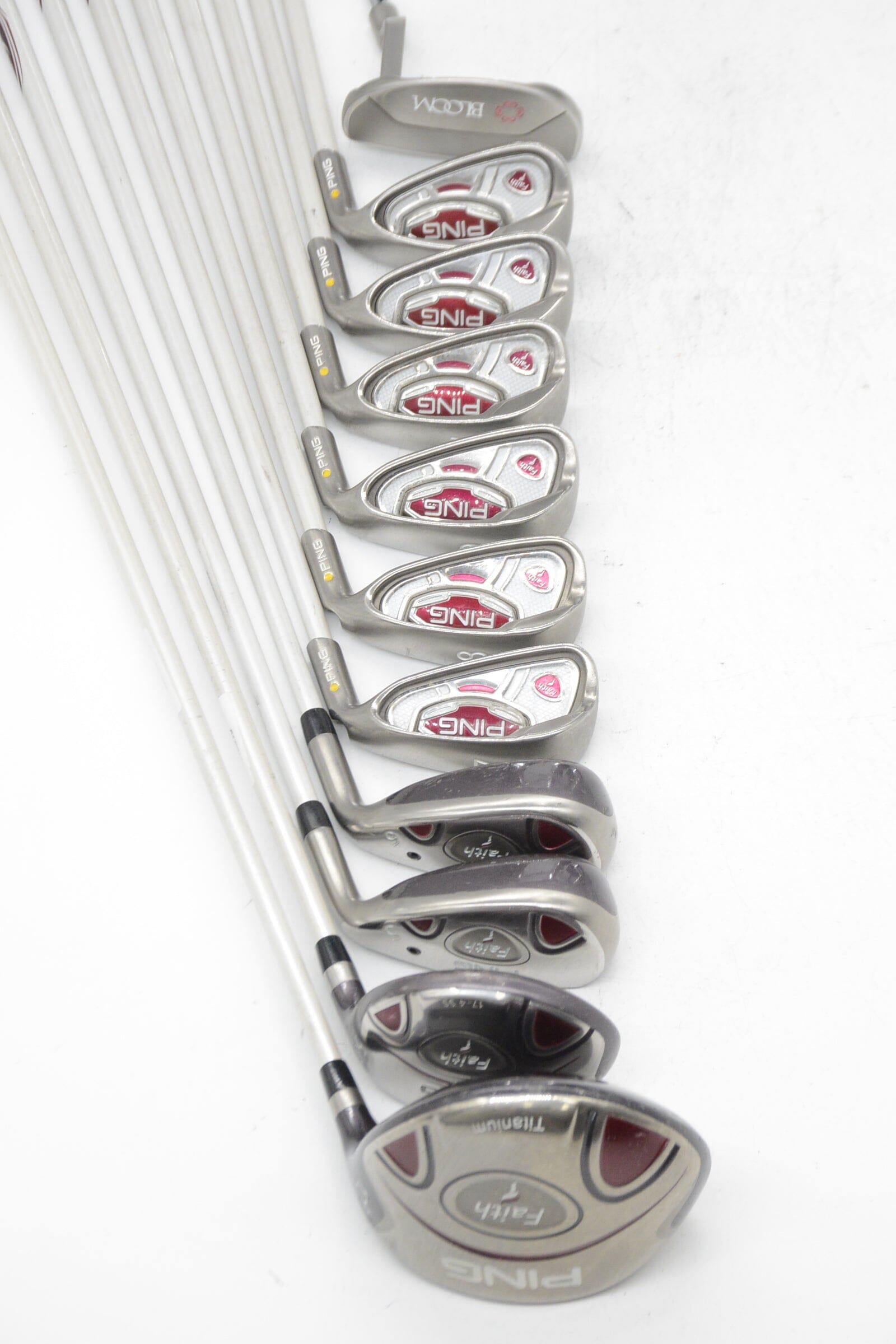 Women's Ping Faith Mixed Full Set W Flex -0.25" Golf Clubs GolfRoots 
