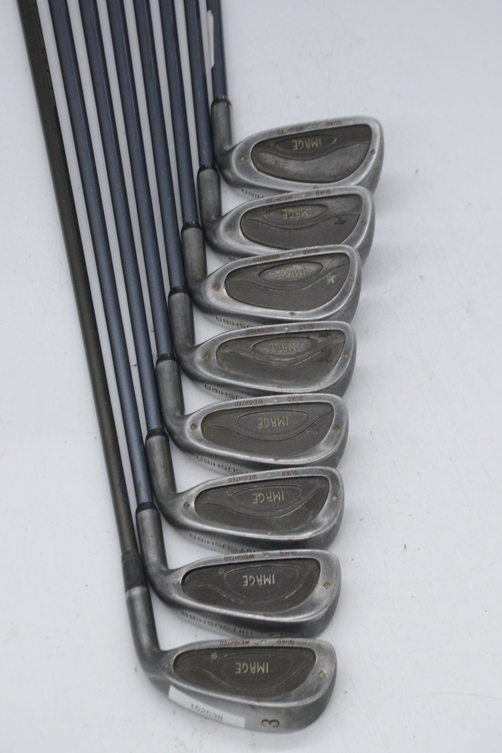 Mitsushiba Image 3-PW Iron Set R Flex -0.25" Golf Clubs GolfRoots 