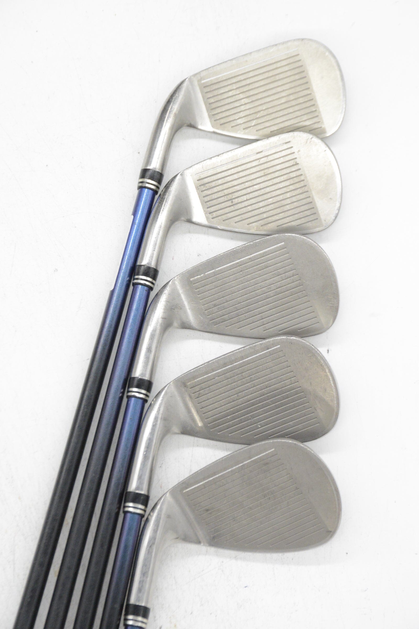 XXIO 9 6-7, 9-AW Iron Set S Flex +0.5" Golf Clubs GolfRoots 