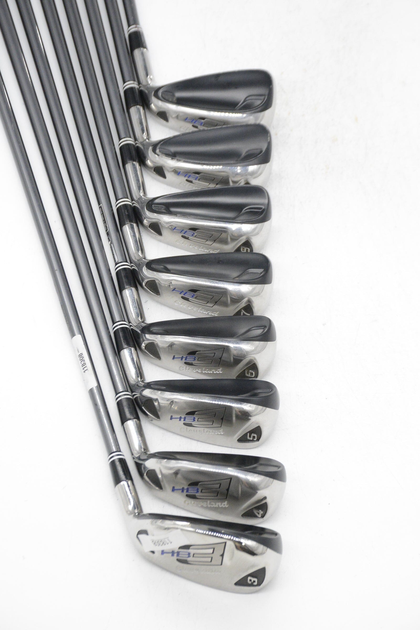 Cleveland HB3 3-PW Iron Set R Flex +0.25" Golf Clubs GolfRoots 