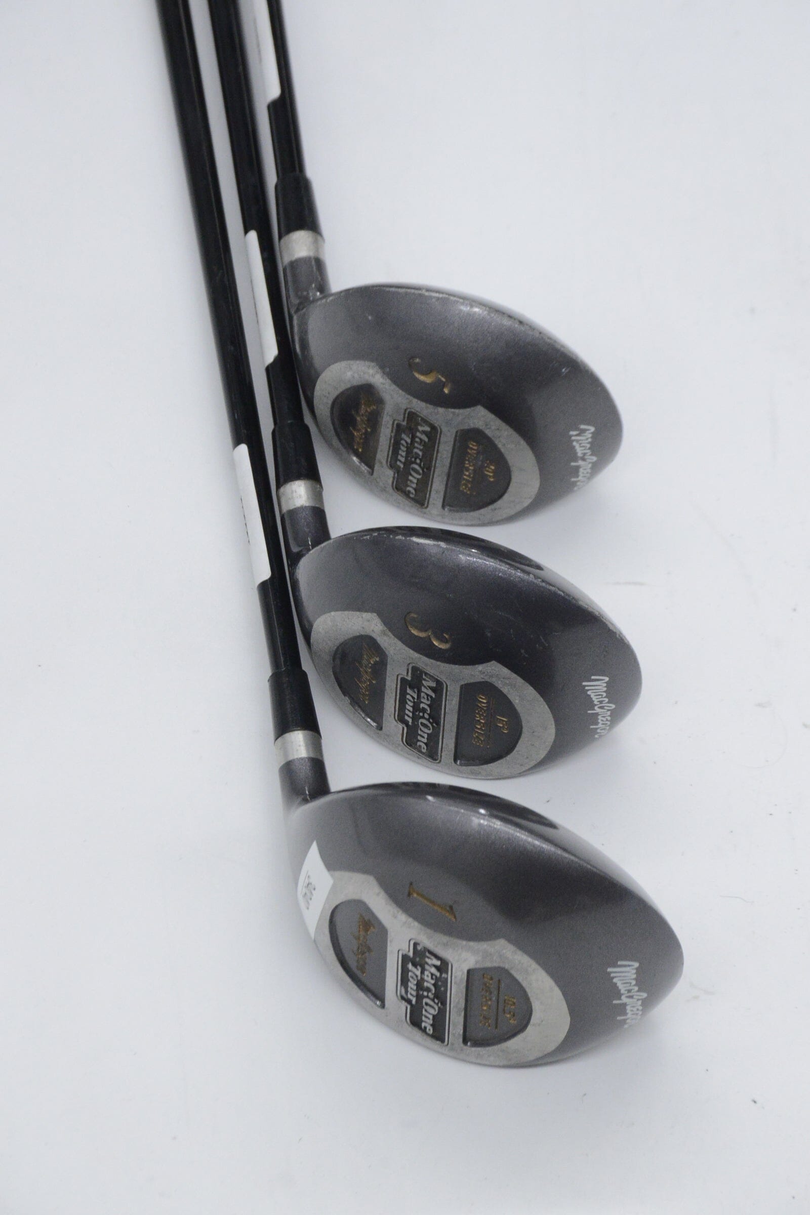 MacGregor Mac One Tour D, 3W, 5W Wood Set R Flex Golf Clubs GolfRoots 