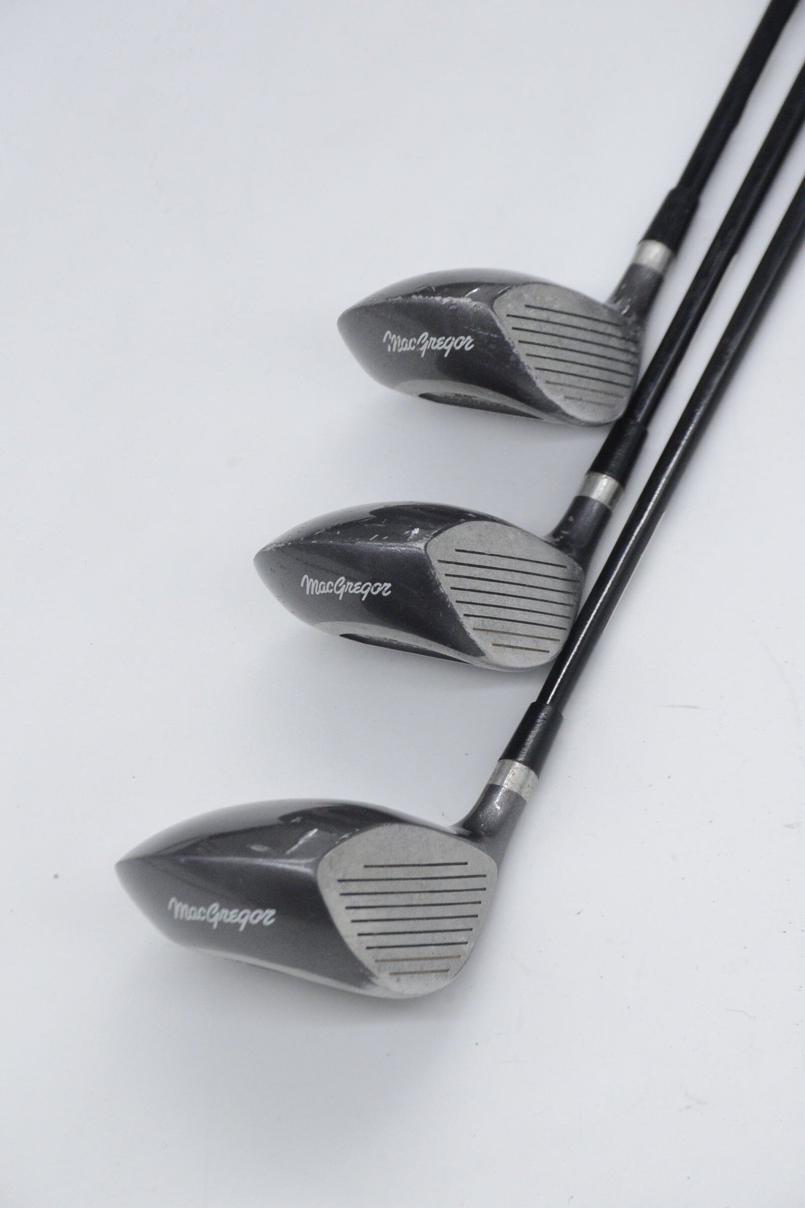 MacGregor Mac One Tour D, 3W, 5W Wood Set R Flex Golf Clubs GolfRoots 