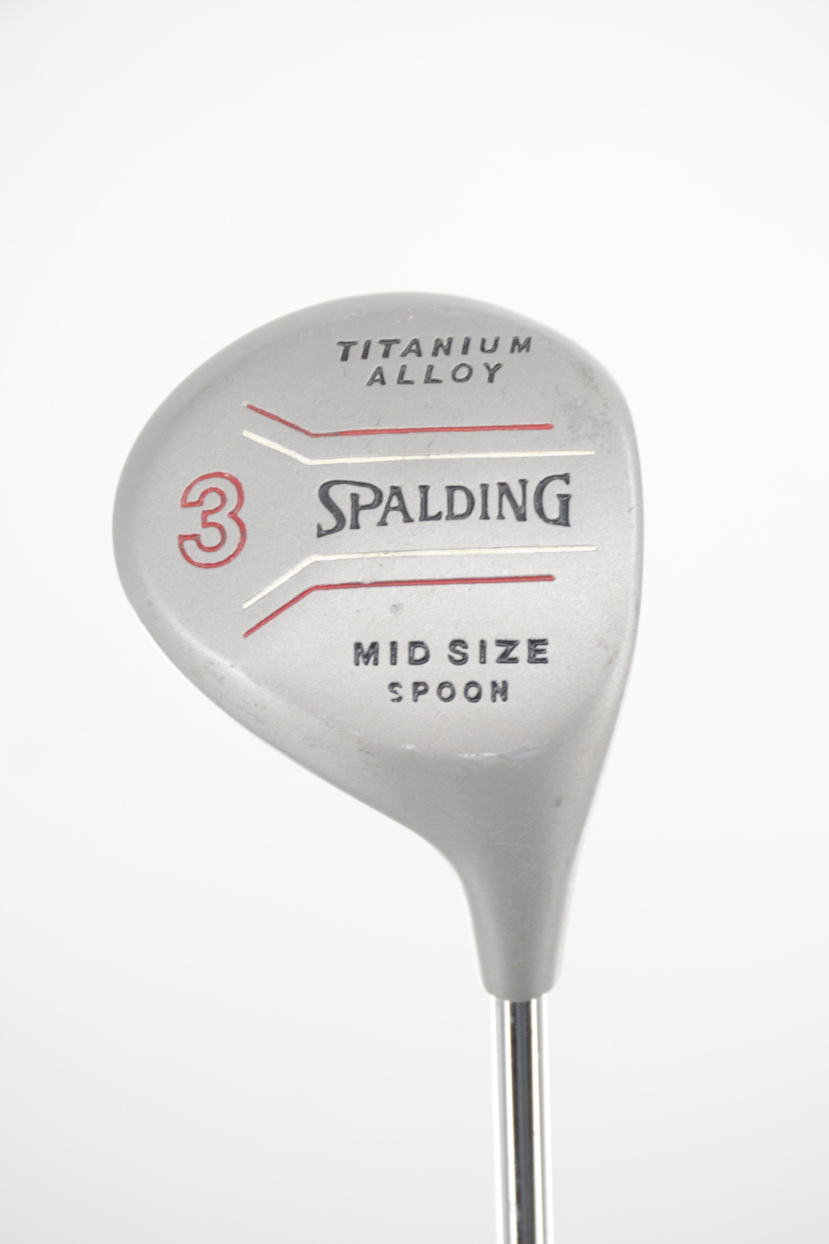 Spalding Mid Size Spoon 3 Wood R Flex 42" Golf Clubs GolfRoots 