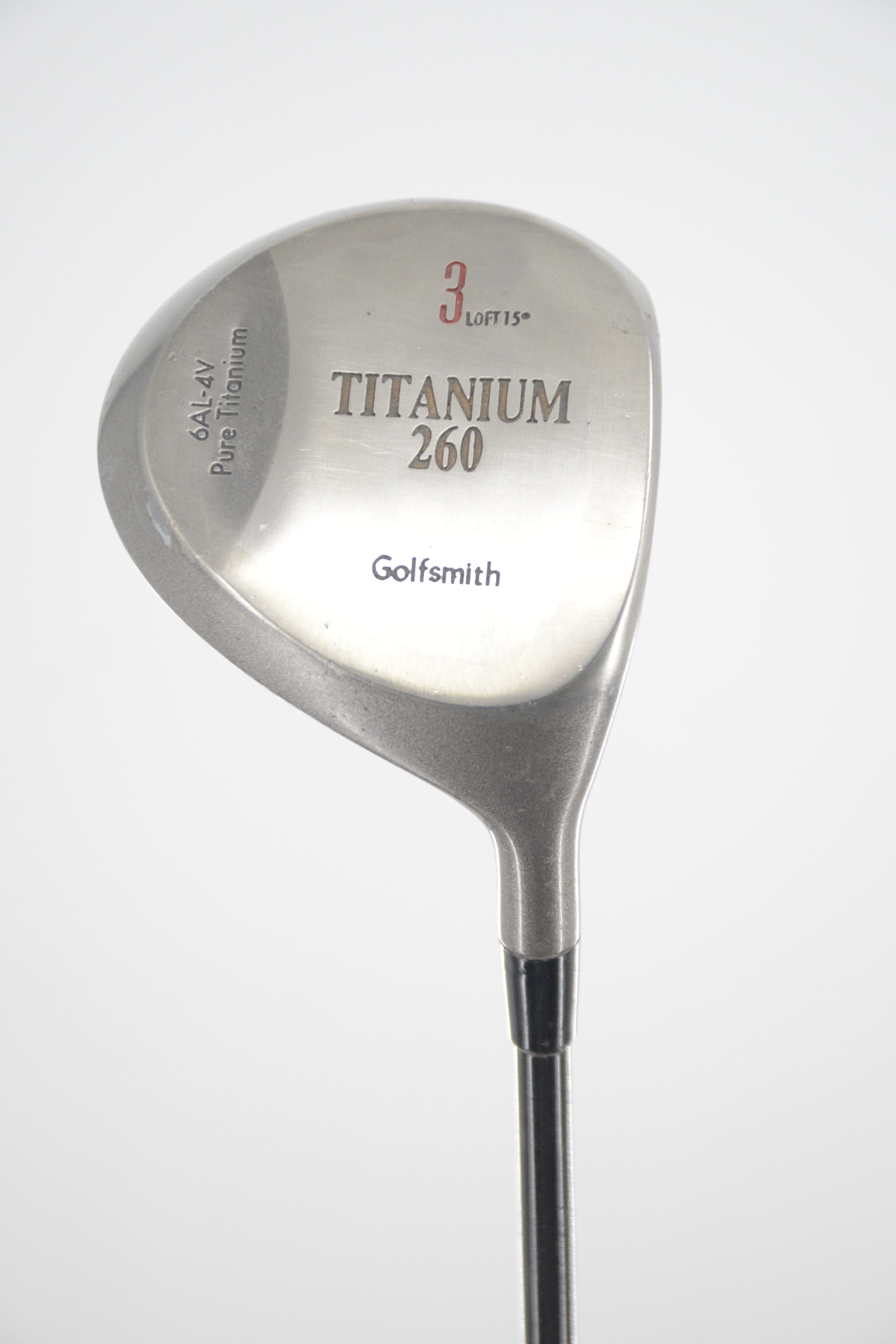 Golfsmith Titanium 260 3 Wood R Flex 42.75" Golf Clubs GolfRoots 