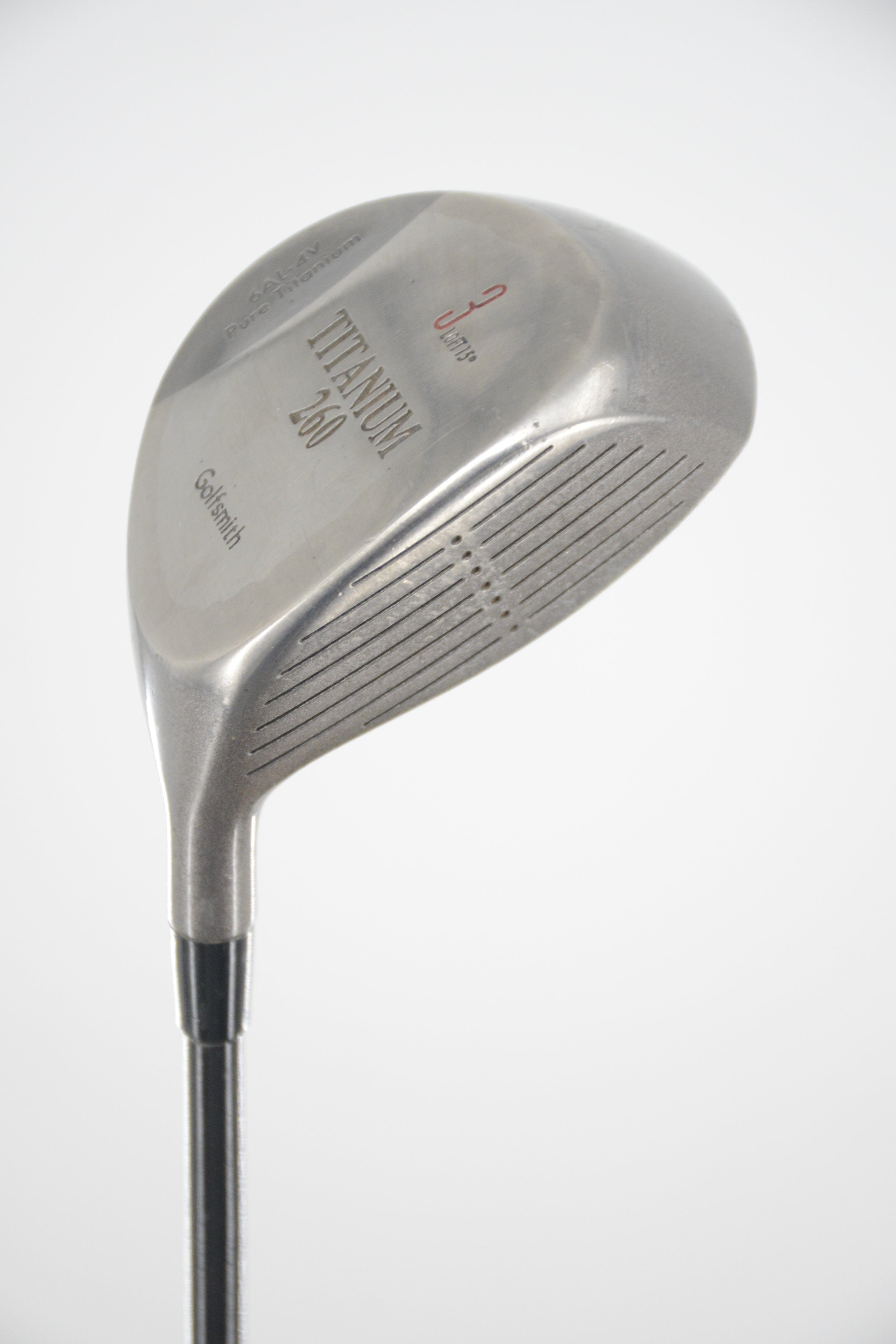 Golfsmith Titanium 260 3 Wood R Flex 42.75" Golf Clubs GolfRoots 