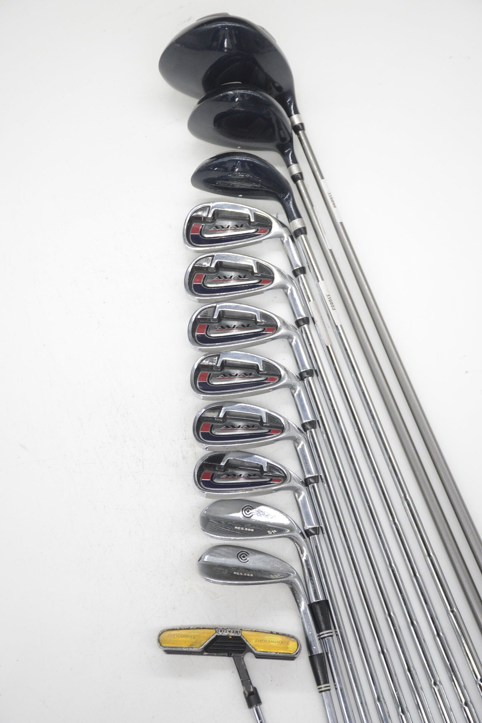 Tommy Armour Axial Mixed Full Set Uniflex Std Length Golf Clubs GolfRoots 