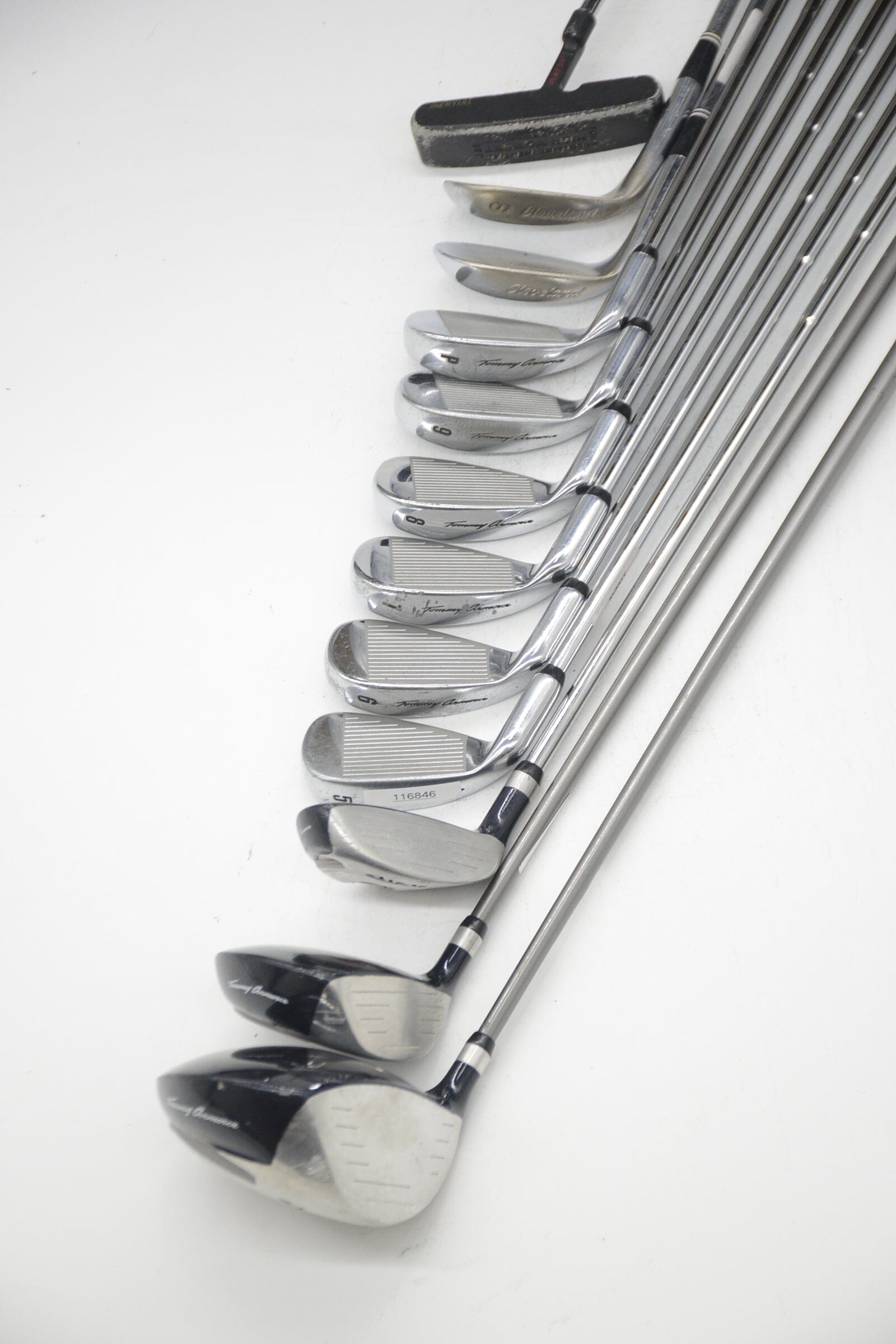 Tommy Armour Axial Mixed Full Set Uniflex Std Length Golf Clubs GolfRoots 