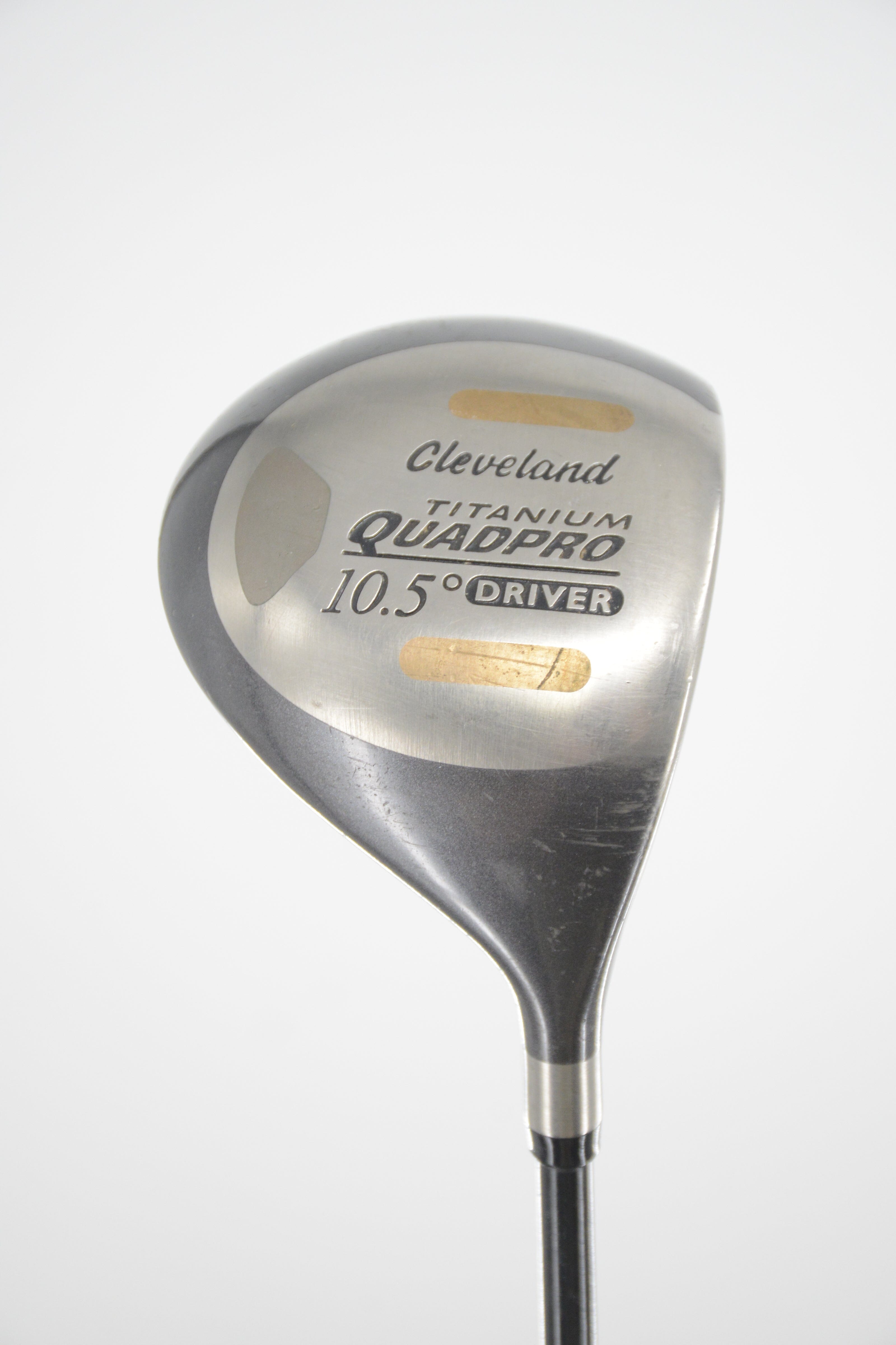 Cleveland Quadpro Titanium 10.5 Degree Driver R Flex 45" Golf Clubs GolfRoots 