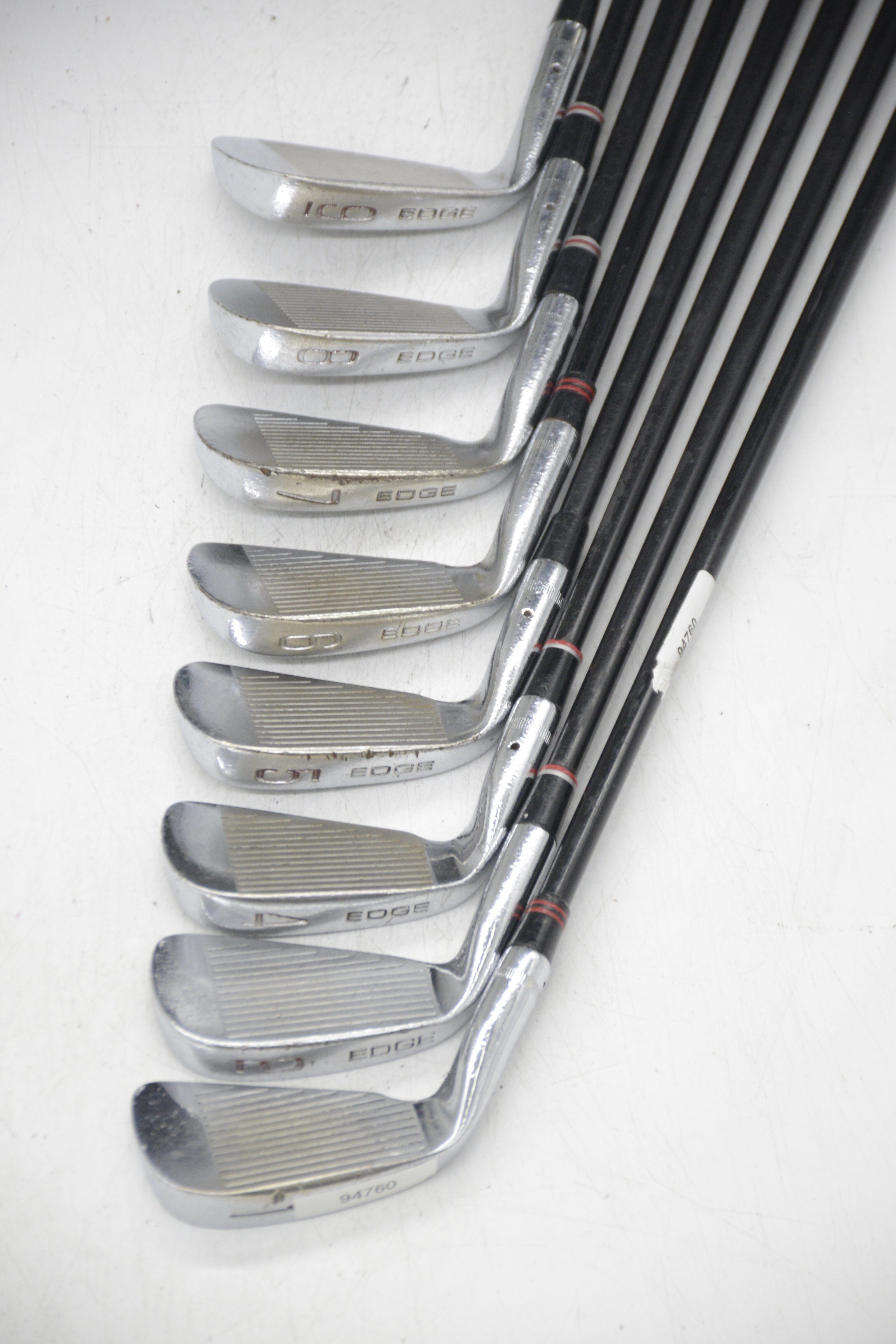 Ben Hogan Edge 1-2, 4-9 Iron Set S Flex +0.25" Golf Clubs GolfRoots 