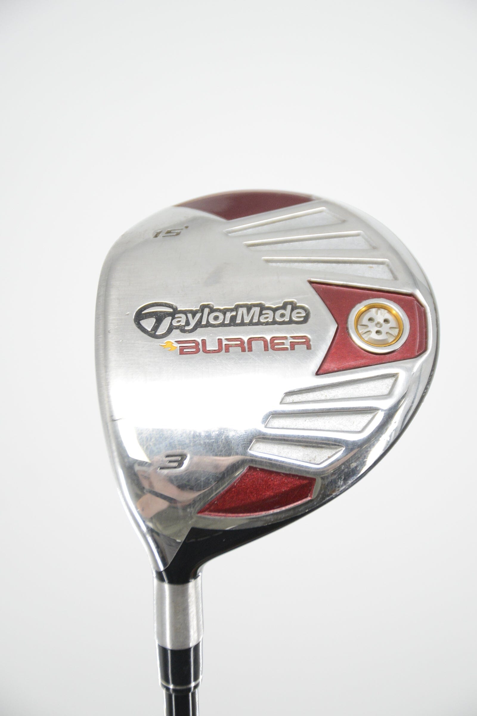 Lefty TaylorMade Burner 2007 Steel 3 Wood S Flex 42.5"