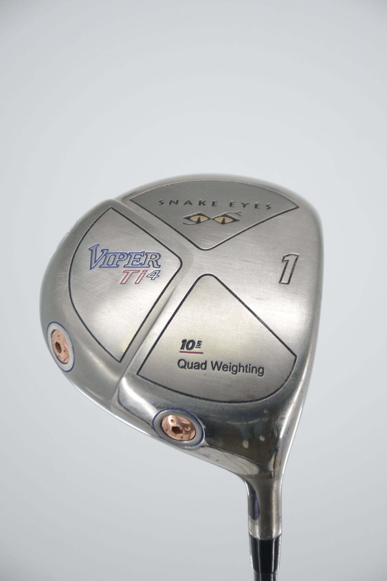 Snake Eyes Viper Ti4 10.5 Degree Driver R Flex 45.5" Golf Clubs GolfRoots 