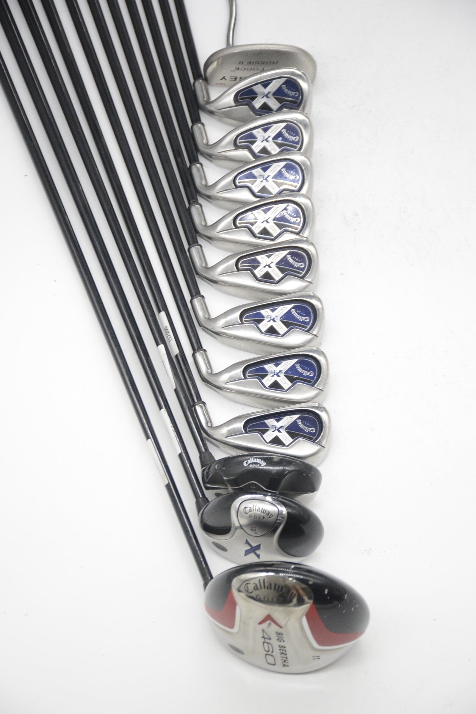 Callaway X-18 Mixed Full Set R Flex -0.25" Golf Clubs GolfRoots 