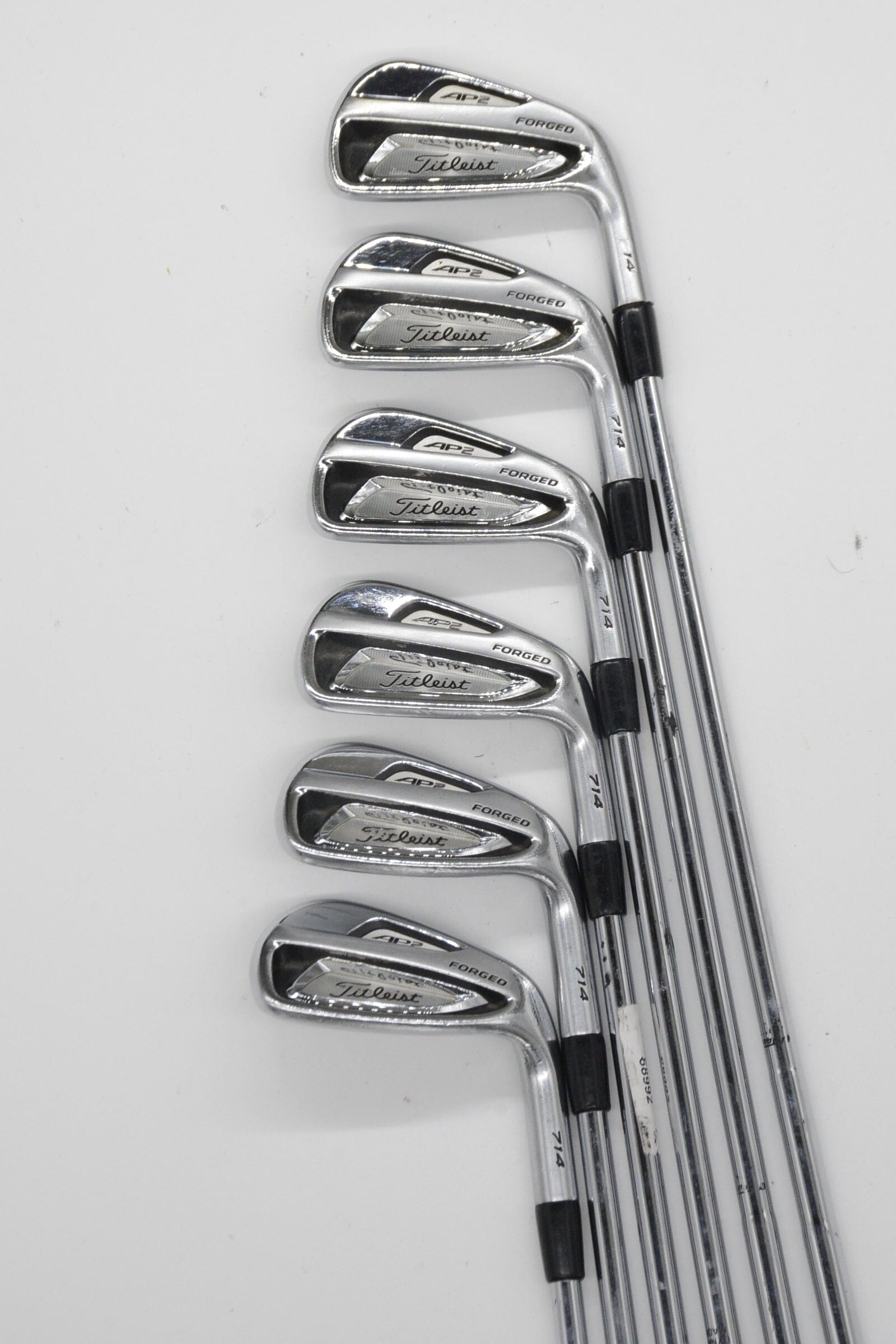 Titleist 714 AP2 Forged 4-7, 9-PW Iron Set S Flex +0.25" Golf Clubs GolfRoots 