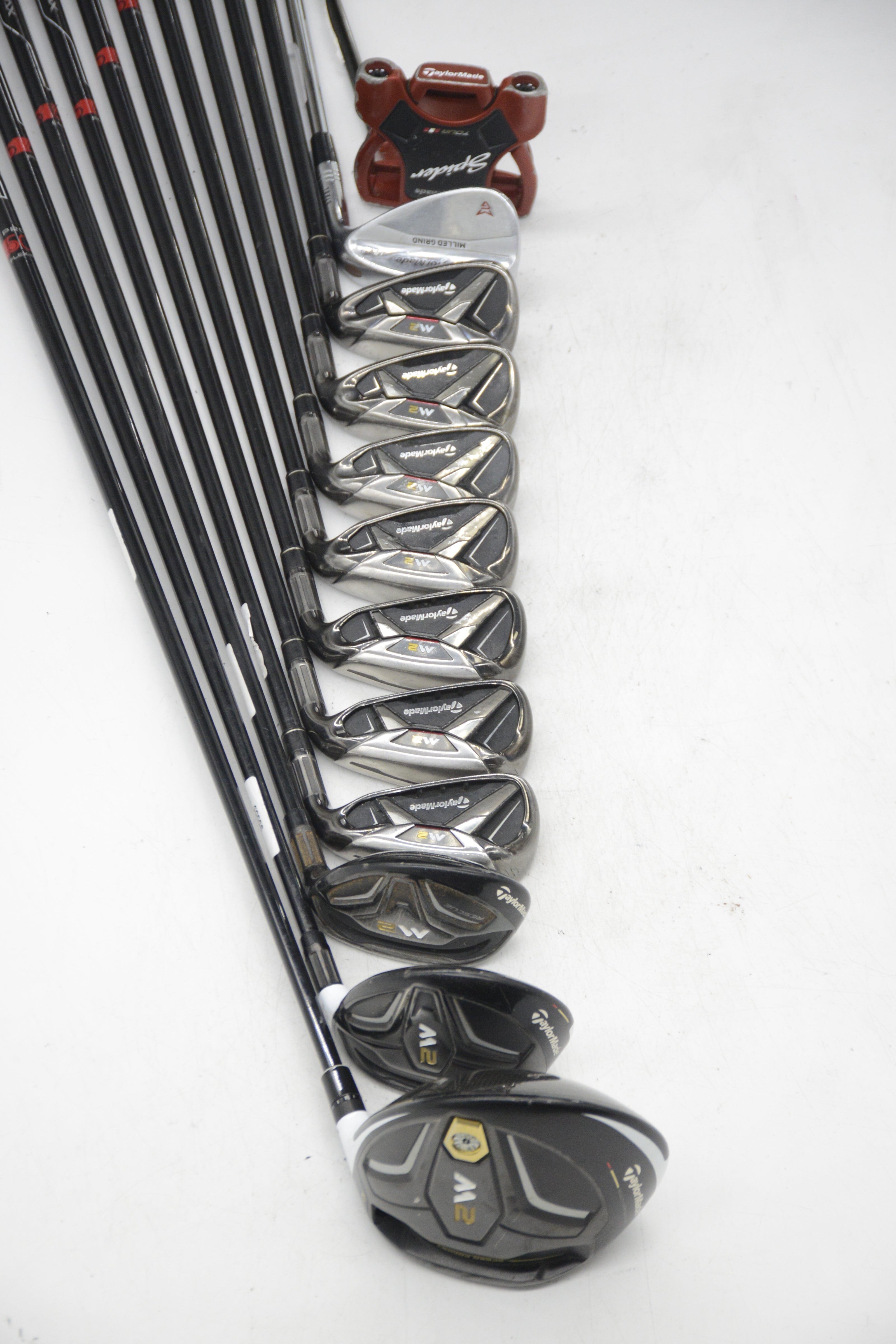 TaylorMade M2 Mixed Full Set R Flex -0.25" Golf Clubs GolfRoots 