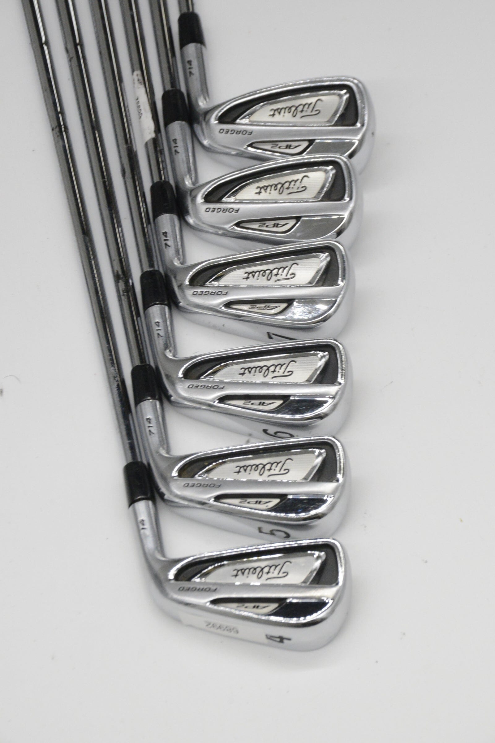 Titleist 714 AP2 Forged 4-7, 9-PW Iron Set S Flex +0.25" Golf Clubs GolfRoots 