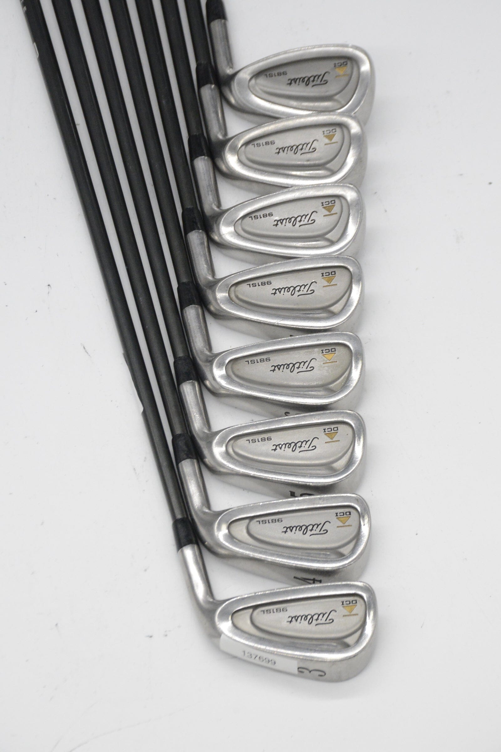 Women's Titleist DCI 981Sl 3-PW Iron Set W Flex -0.5"