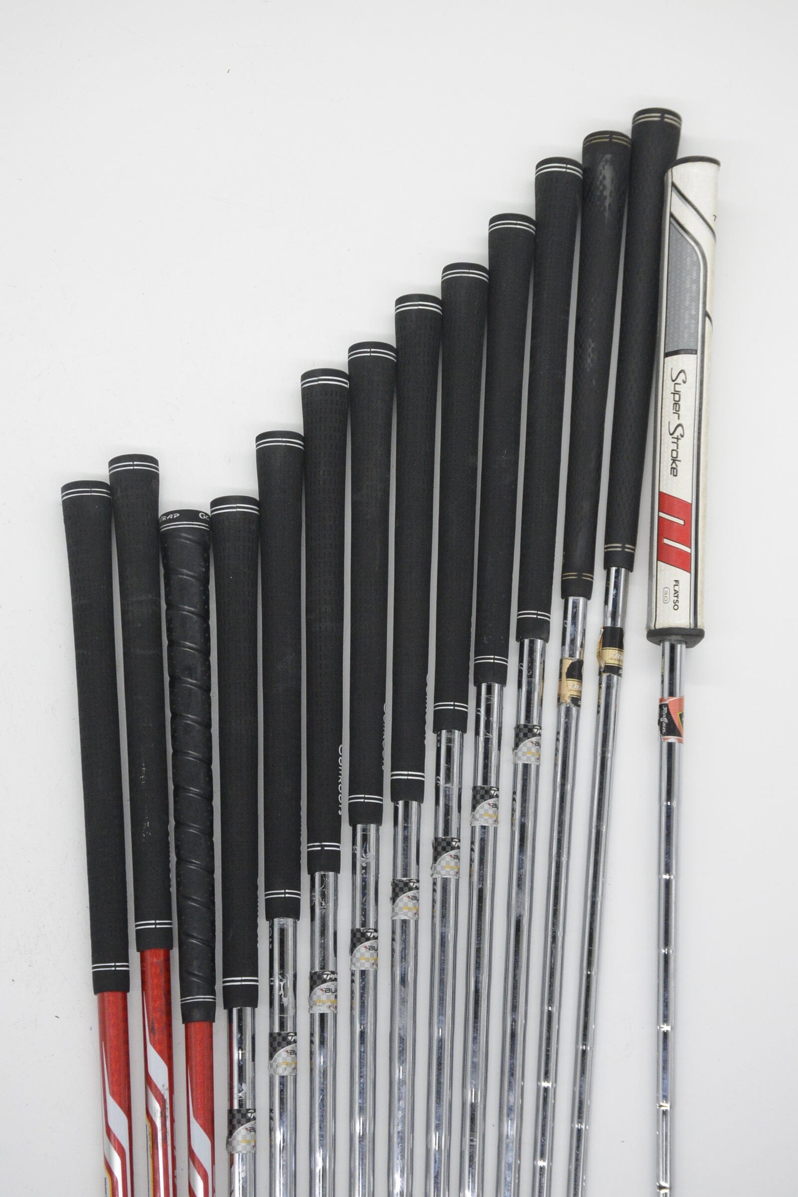 TaylorMade Burner Plus Mixed Full Set S Flex +0.5" Golf Clubs GolfRoots 