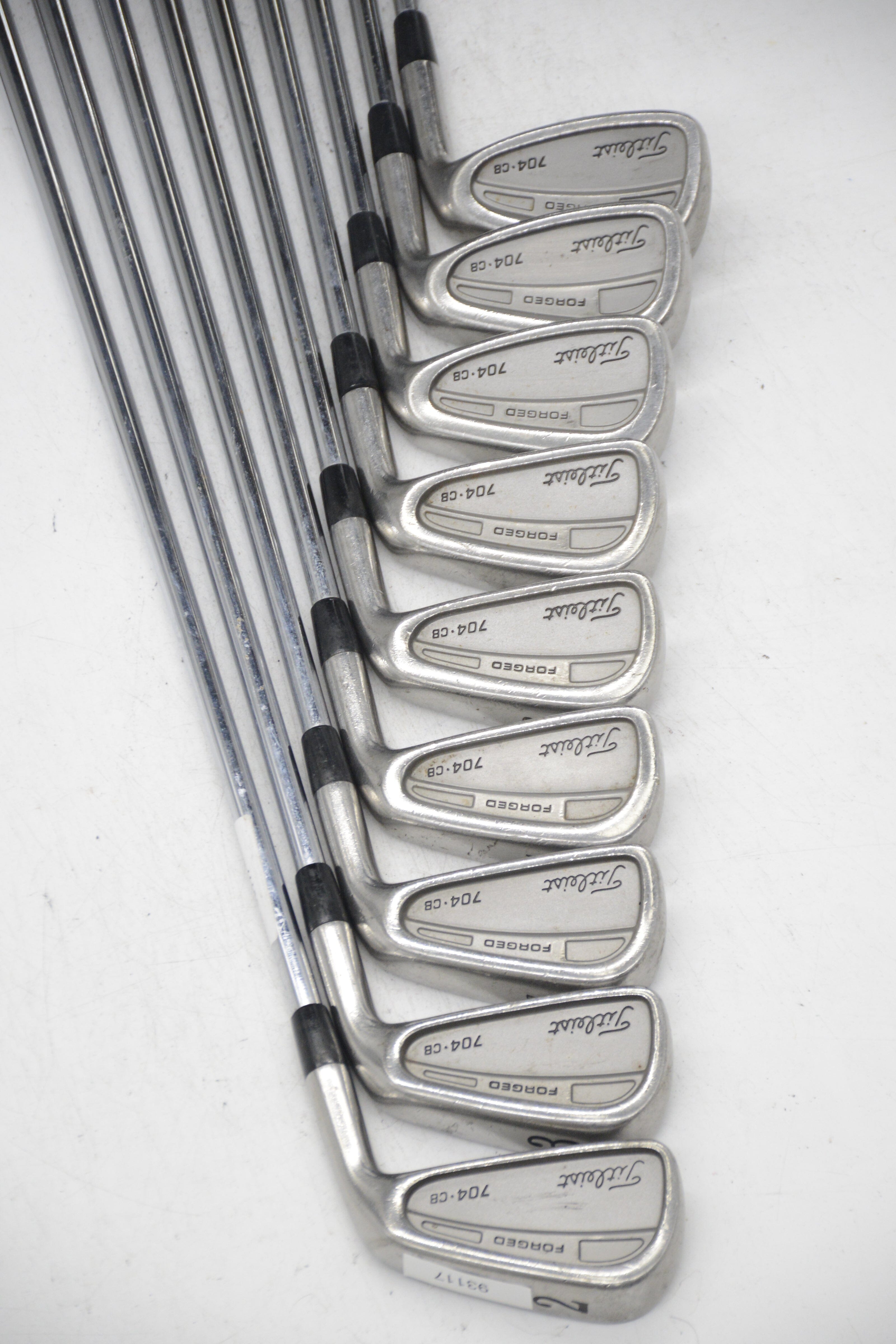 Titleist 704.CB 2-PW Iron Set S Flex +0.5" Golf Clubs GolfRoots 