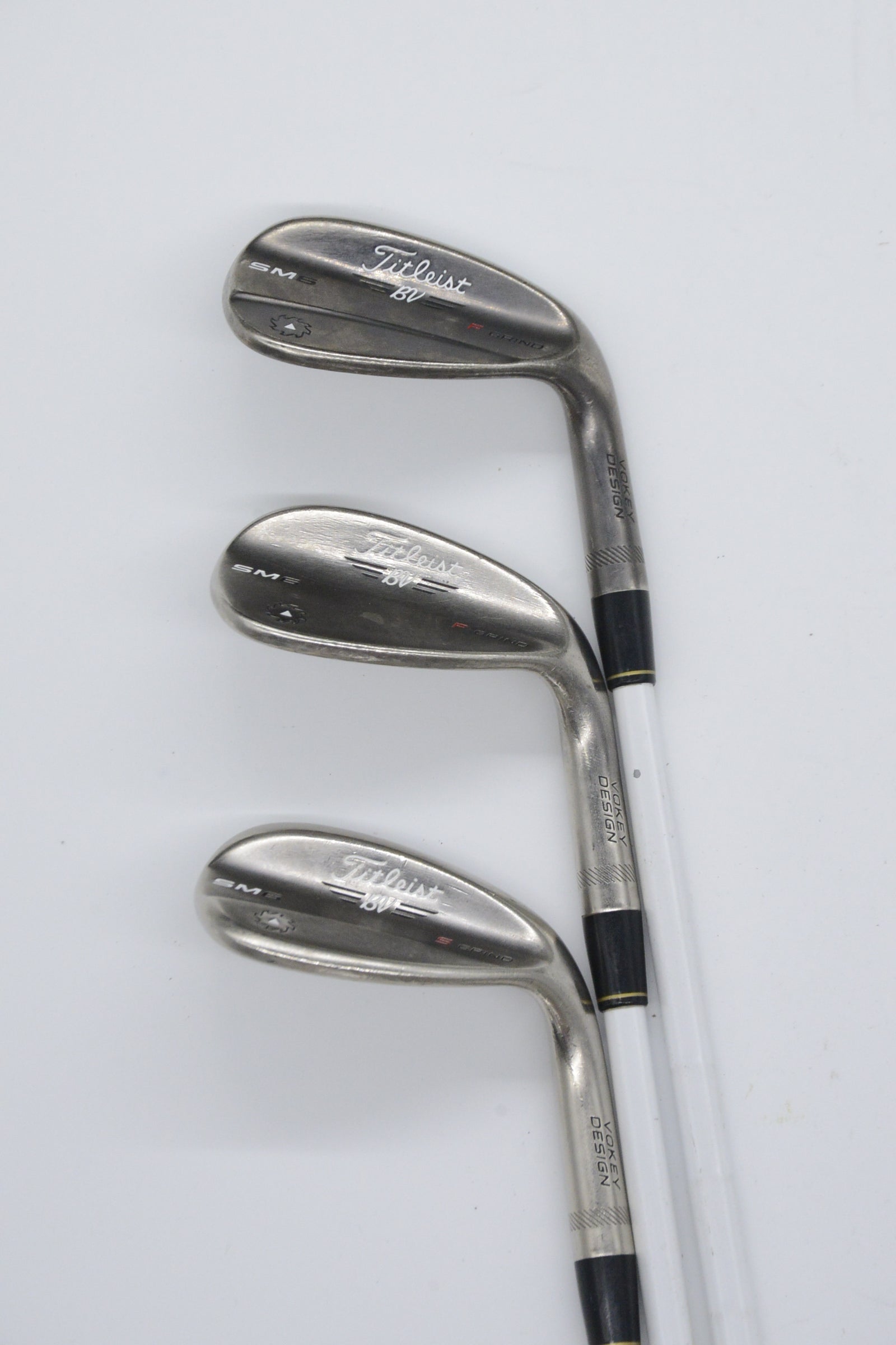 Titleist Vokey SM6 Steel Gray 50, 54, 58 Degree Wedge Set Wedge Flex