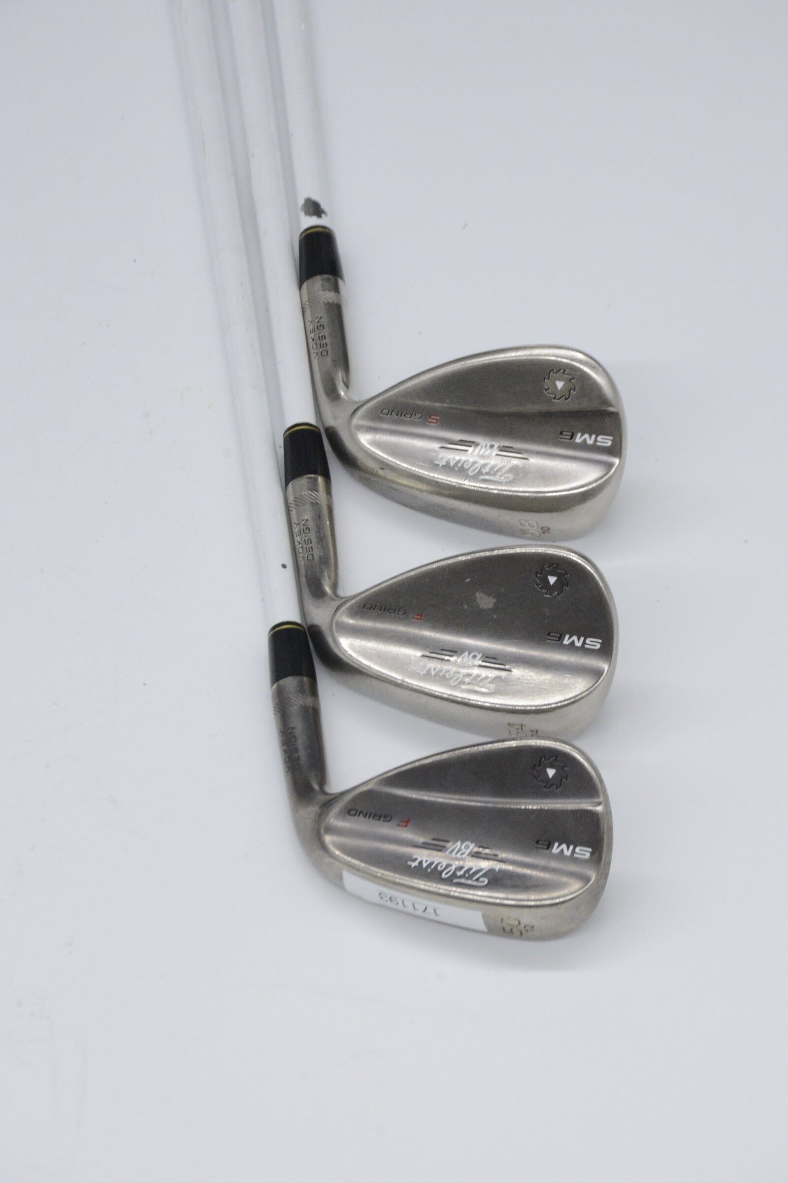 Titleist Vokey SM6 Steel Gray 50, 54, 58 Degree Wedge Set Wedge Flex