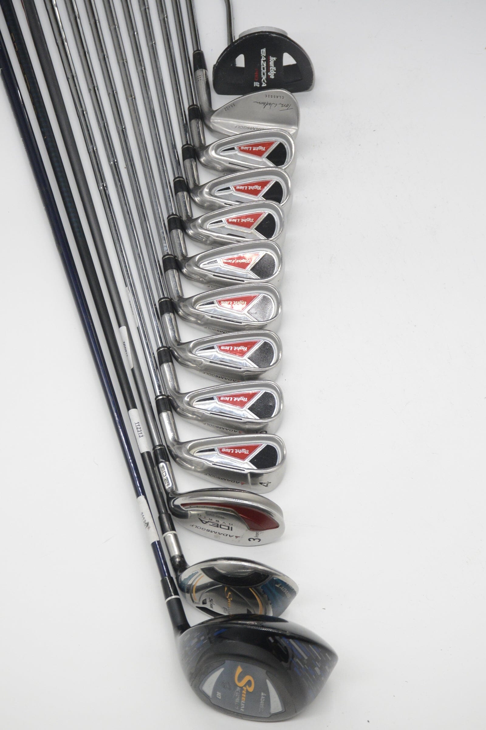 Adams Tight Lies Plus Mixed Full Set Uniflex -1" Golf Clubs GolfRoots 