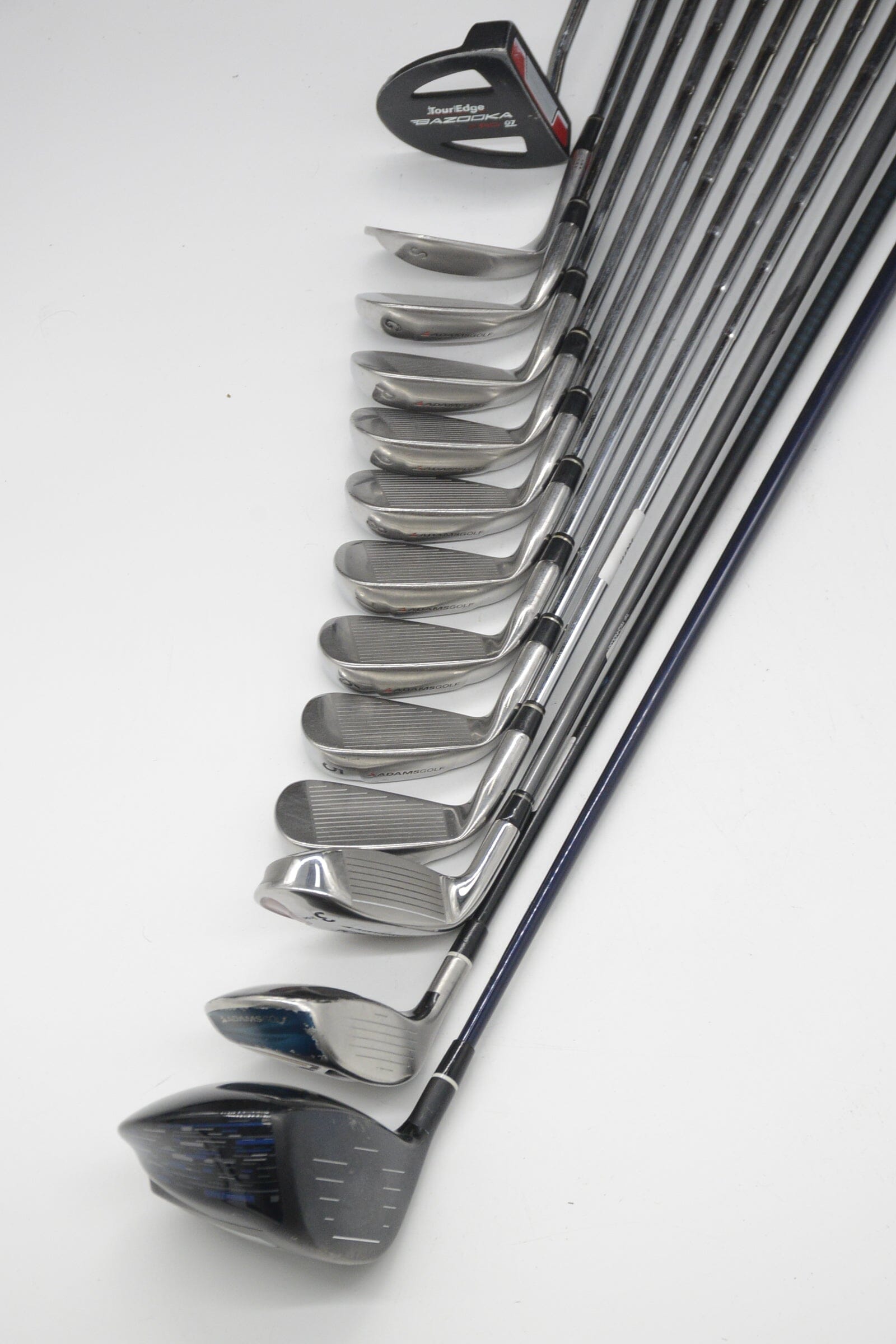 Adams Tight Lies Plus Mixed Full Set Uniflex -1" Golf Clubs GolfRoots 