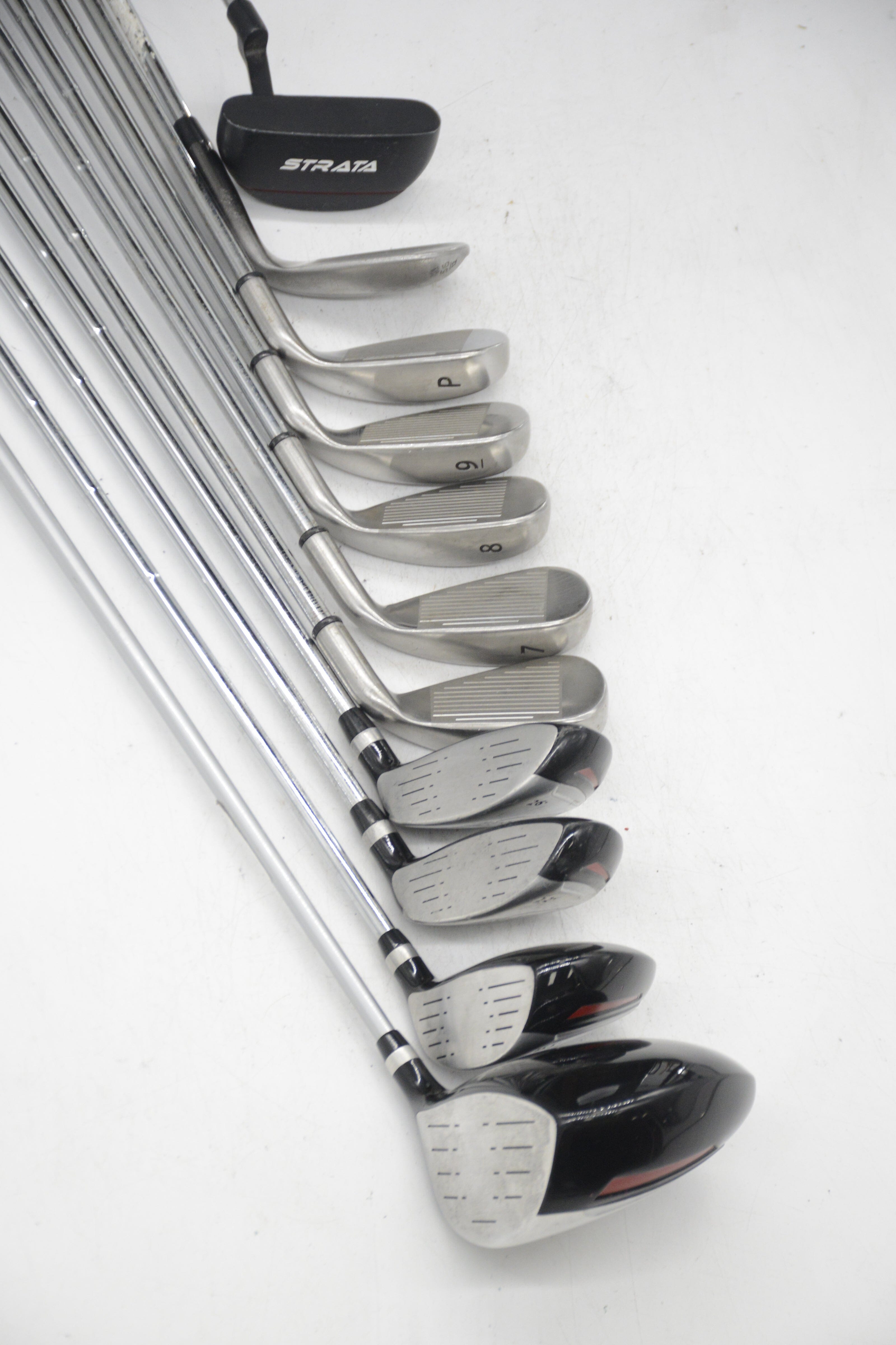 Lefty Strata Mixed Full Set R Flex Std Length Golf Clubs GolfRoots 